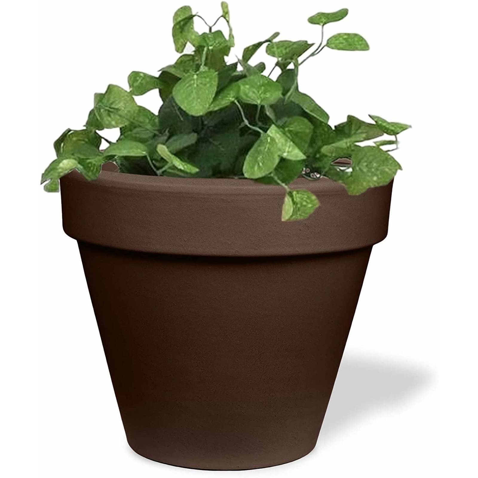 Maceta Plastica Tradicional 30 x 30 cm Café