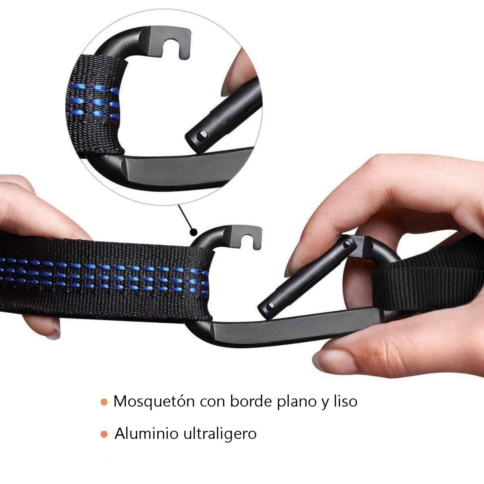 Hamaca de Tela de algodón Individual Unitalla Franjas Rojas