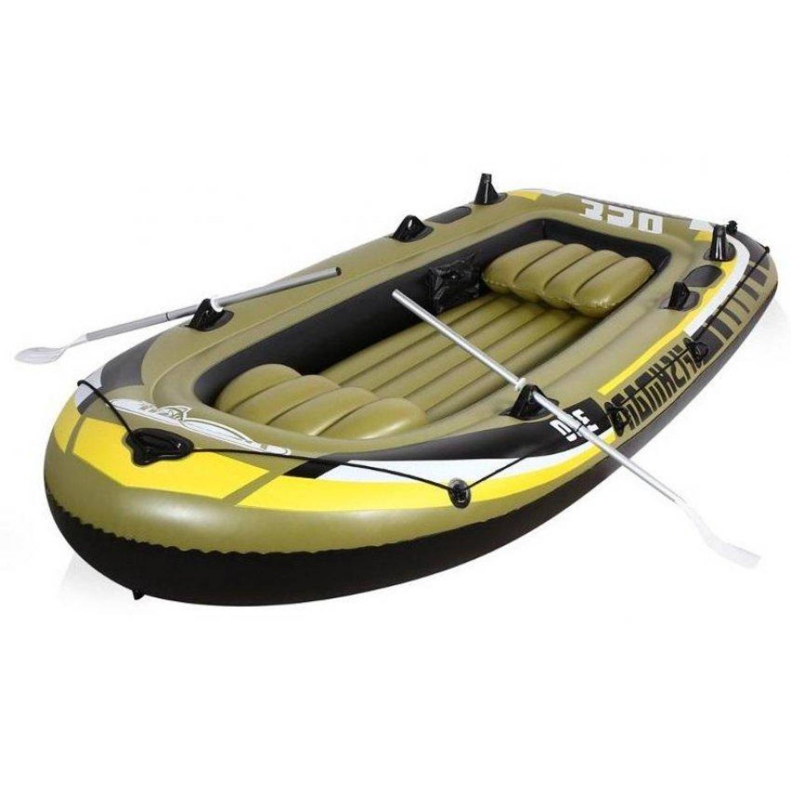 Bote Lancha Inflable Fishman 300 con Remos 