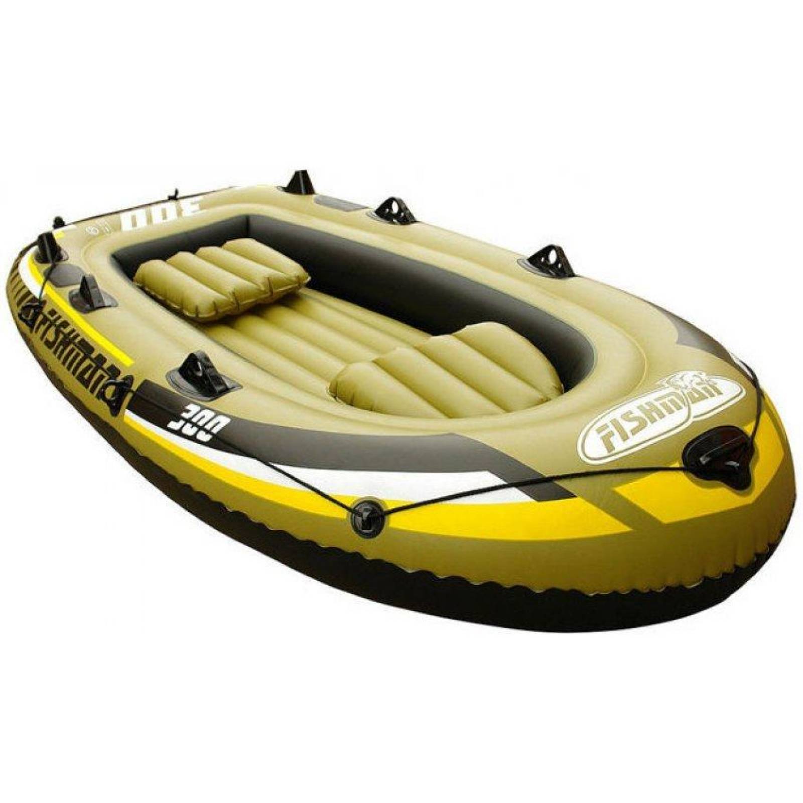 Bote Lancha Inflable Fishman 300 con Remos 