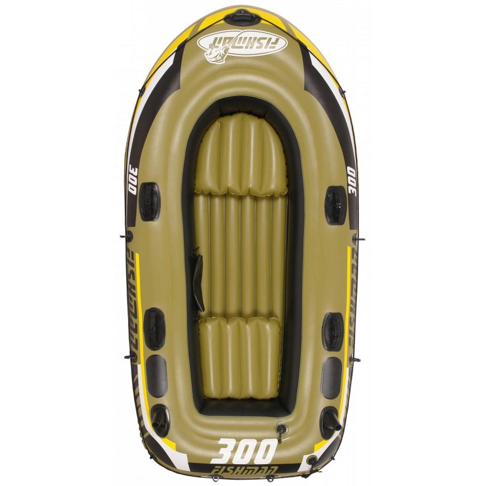 Bote Lancha Inflable Fishman 300 con Remos 