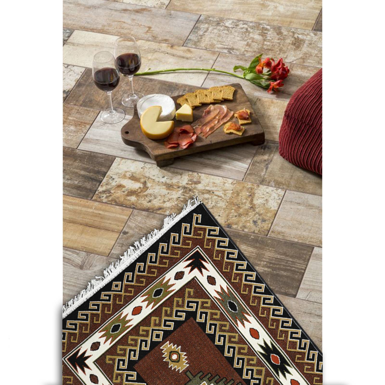 Tapete Decorativo 2m x 3m Café Oscuro Café