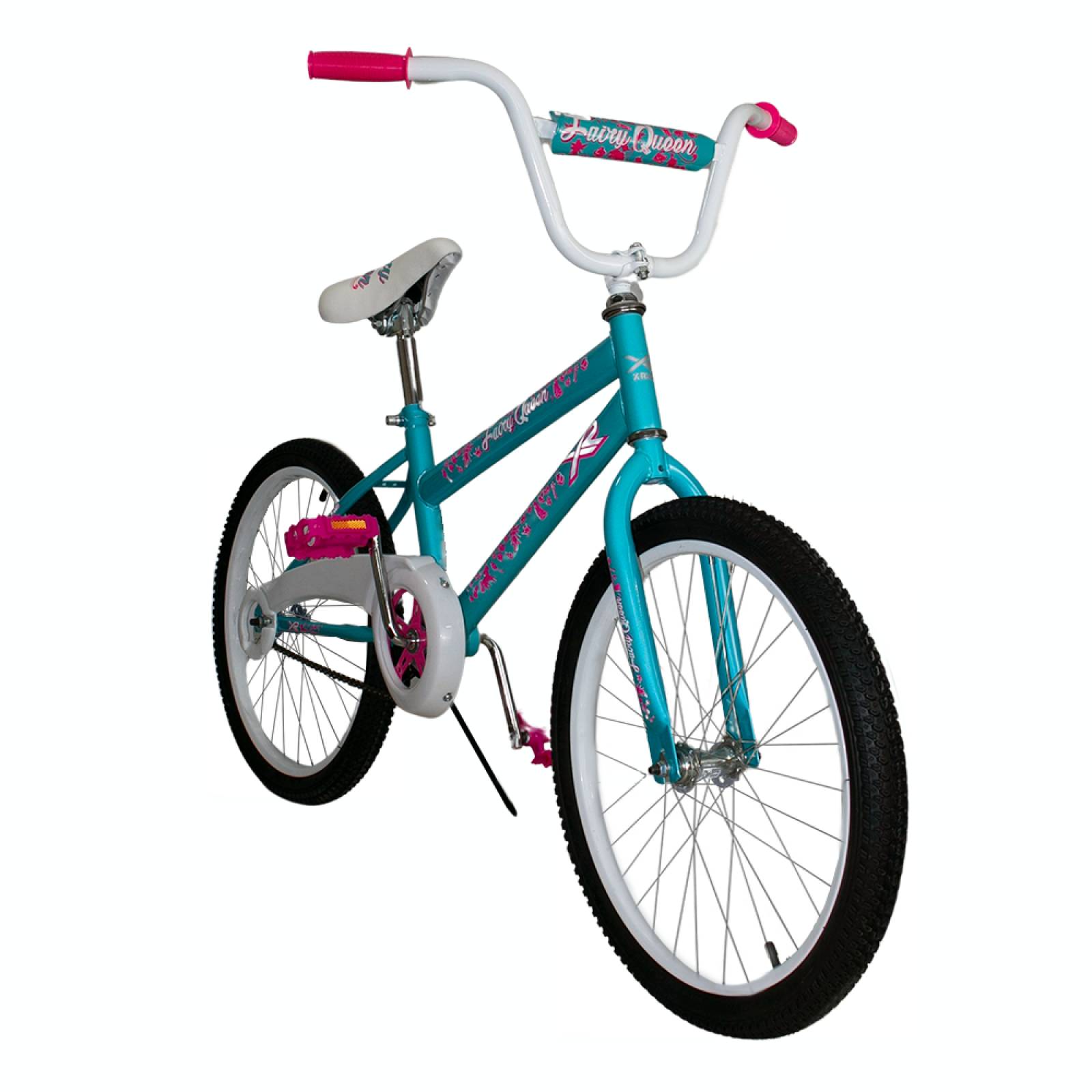 Bicicleta R20 Infantil Resistente Xrush Para Niñas g Agua