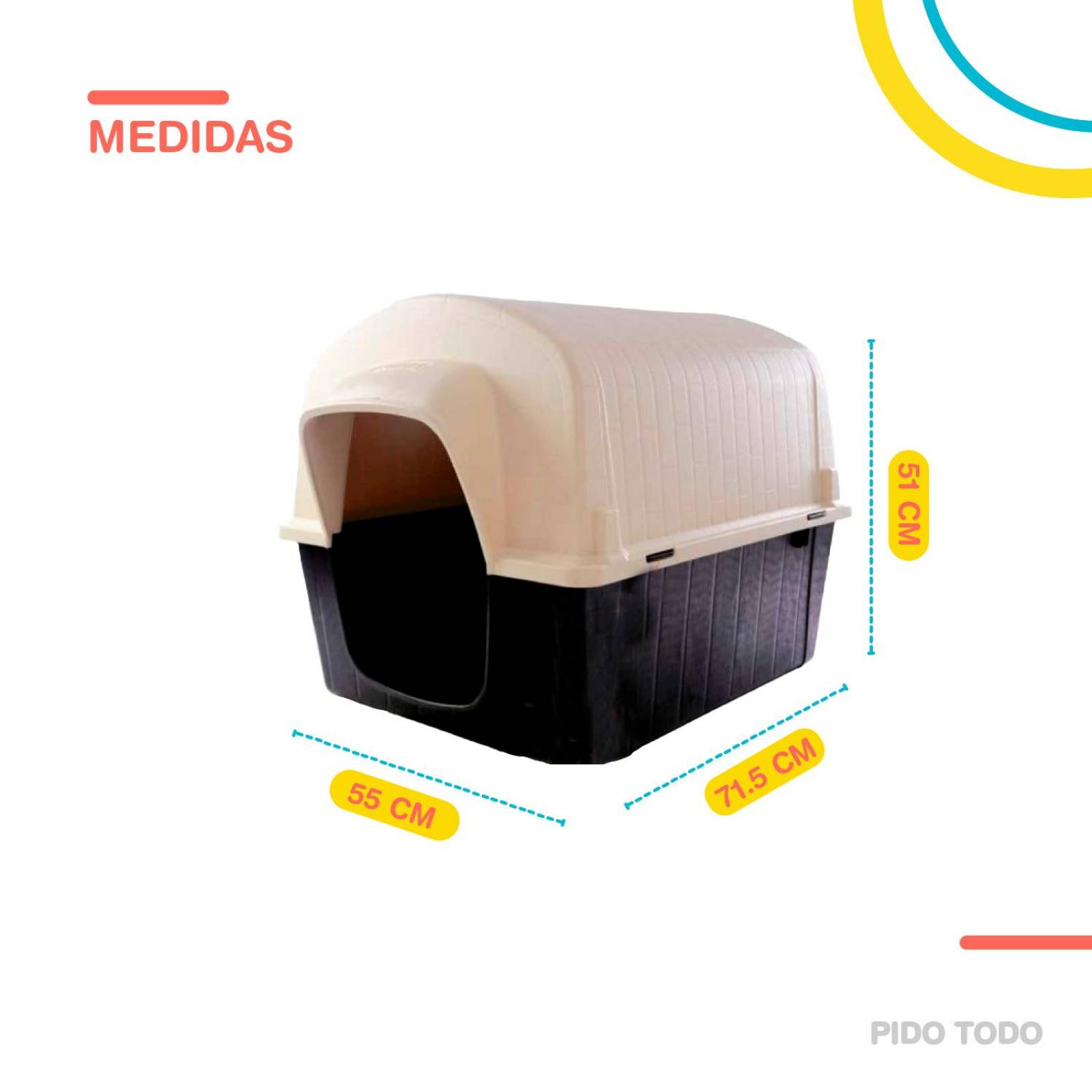 Casa para perro chica 