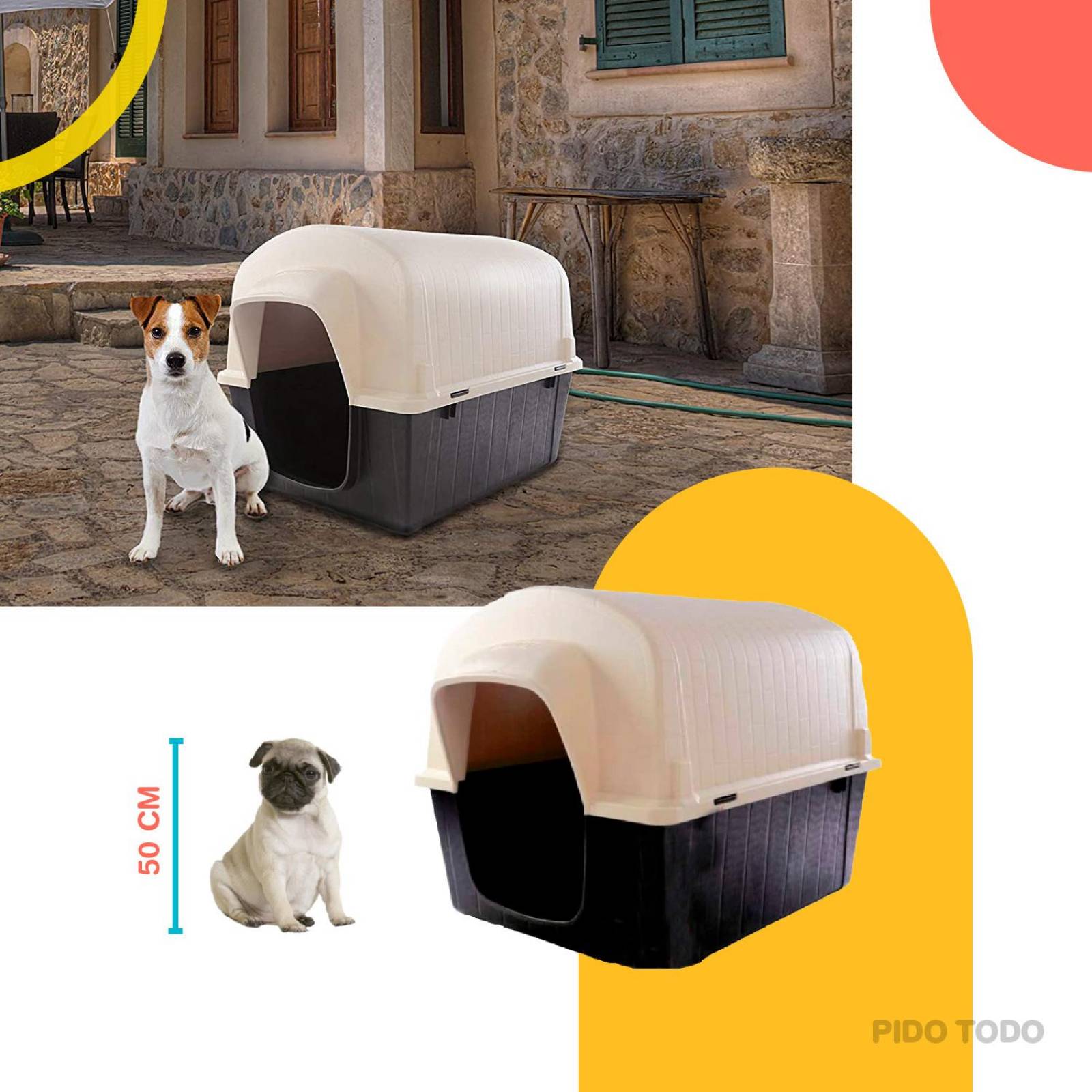 Casa para perro chica 