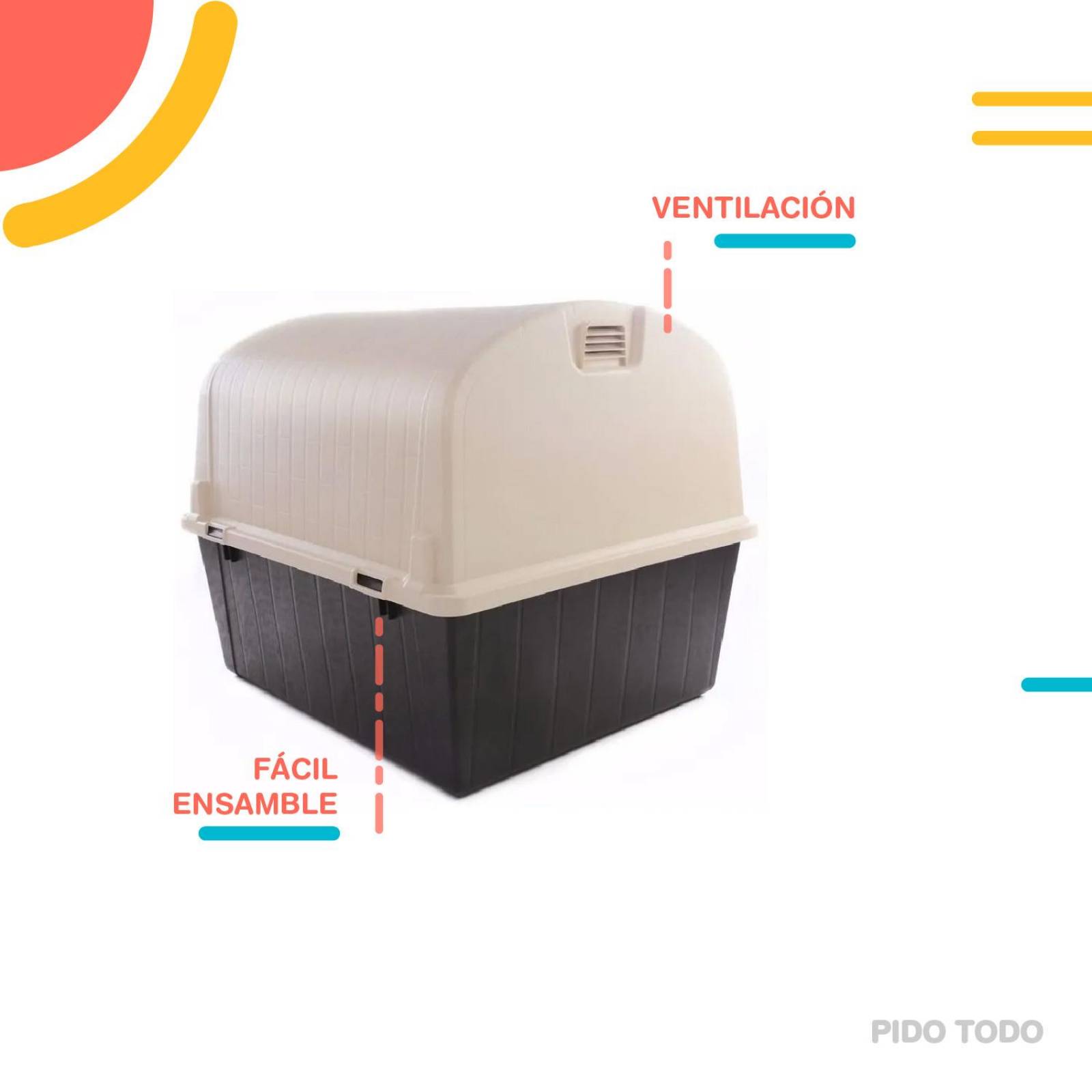 Casa para perro chica 