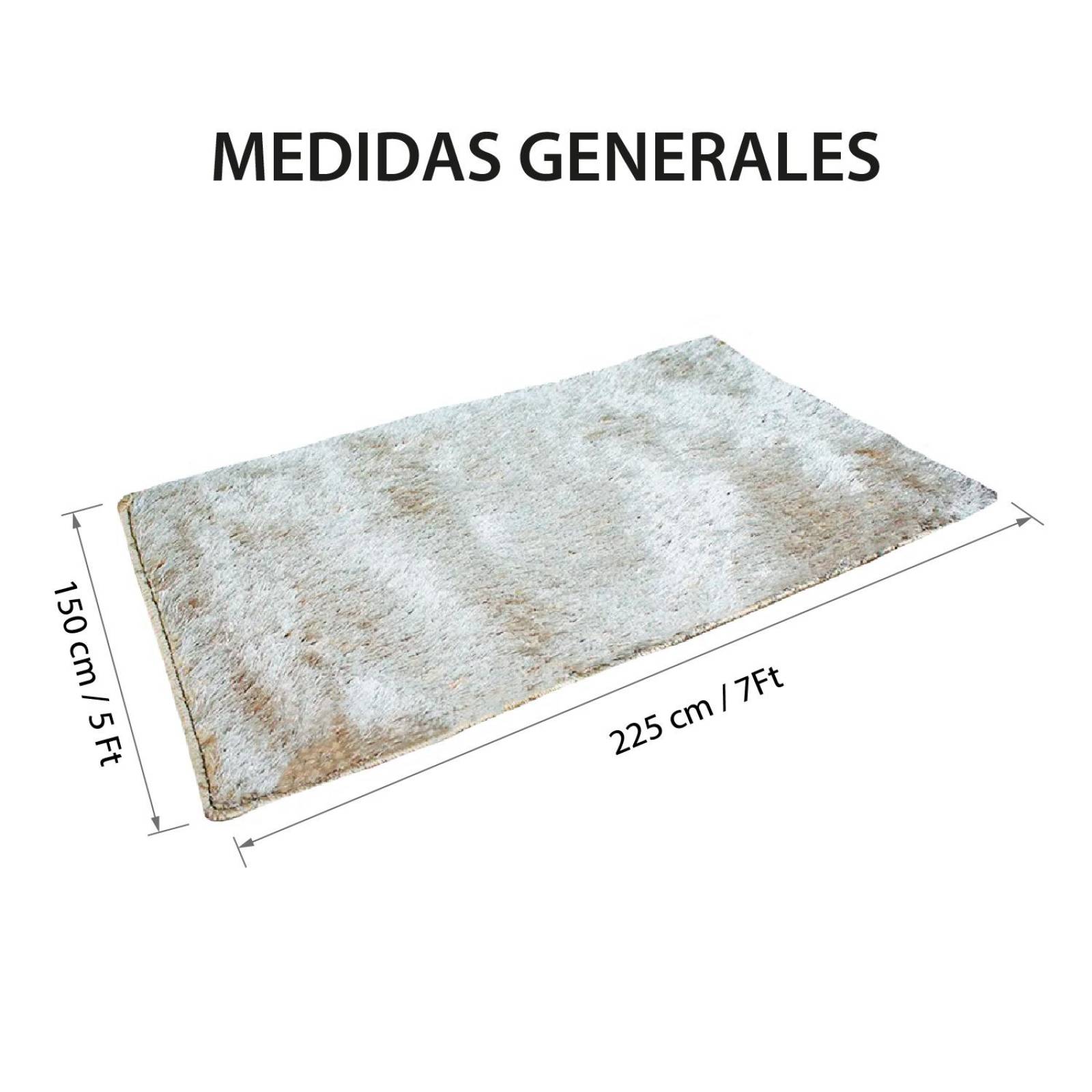 Tapete Alfombra Shaggy Suave Alta Calidad Sala 150x225cm 