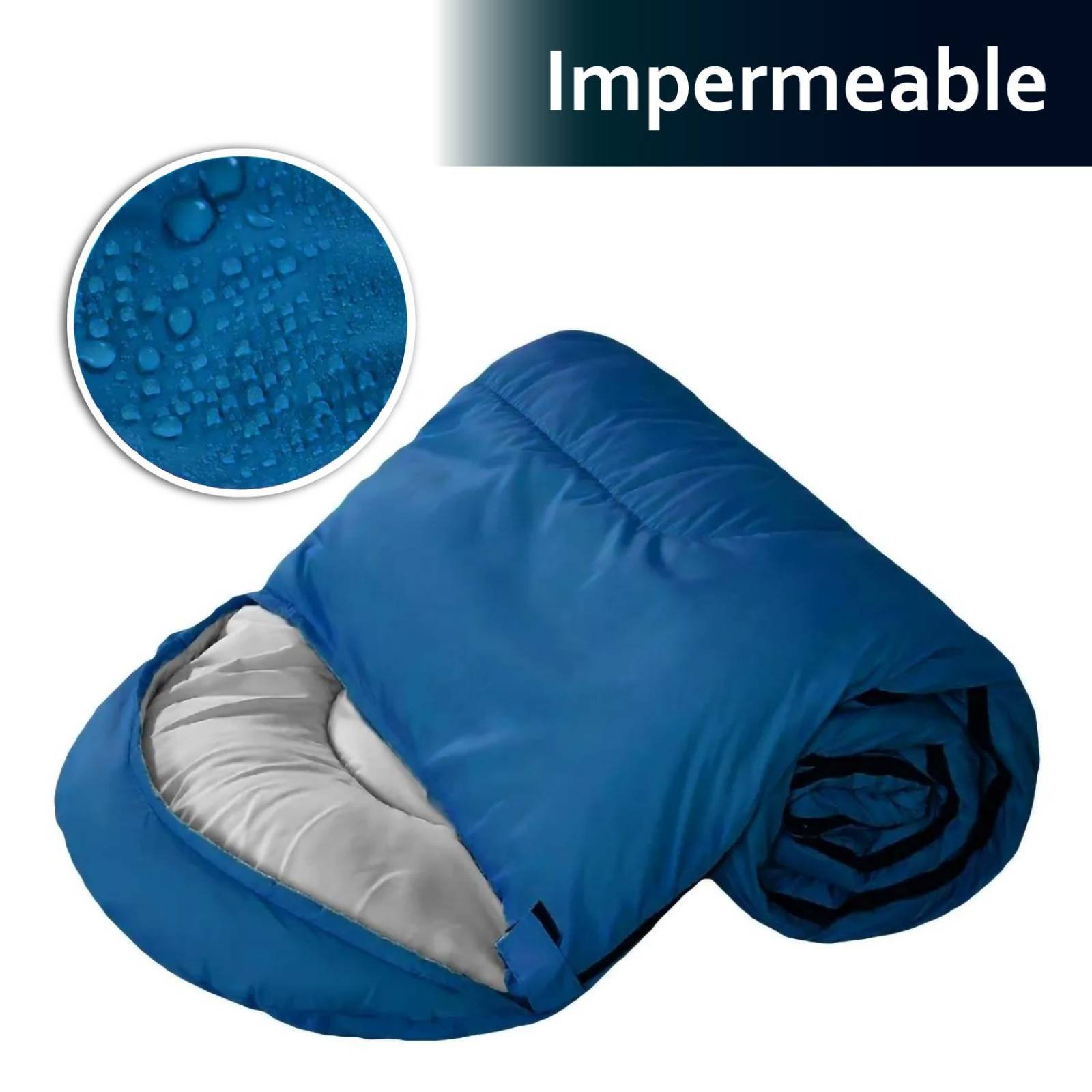 Bolsa De Dormir Tipo Rectangular Compacta Sleeping Bag Ultraligero, Saco de  Dormir, Saco de Dormir Ligero