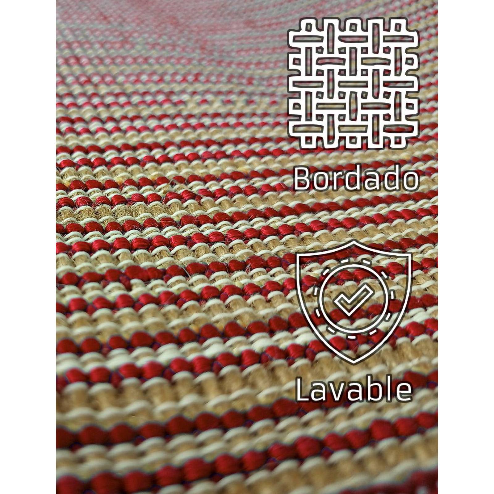 Tapete SHAGGY 1.50m x 2.25m Shaggy Rojo Rojo