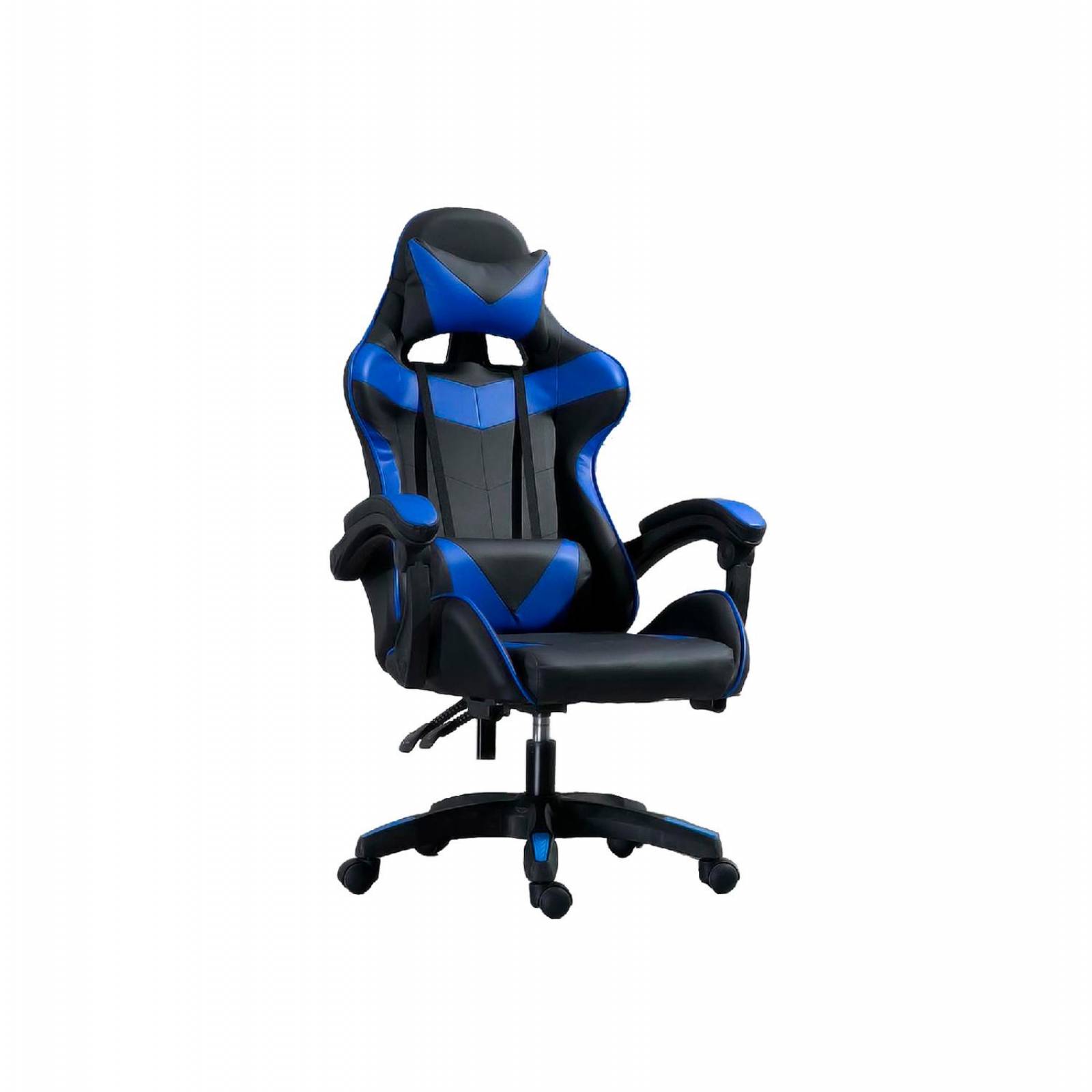 Silla de escritorio gamer ergonómica Reclinable MSI Comoda Homeoffice Azul