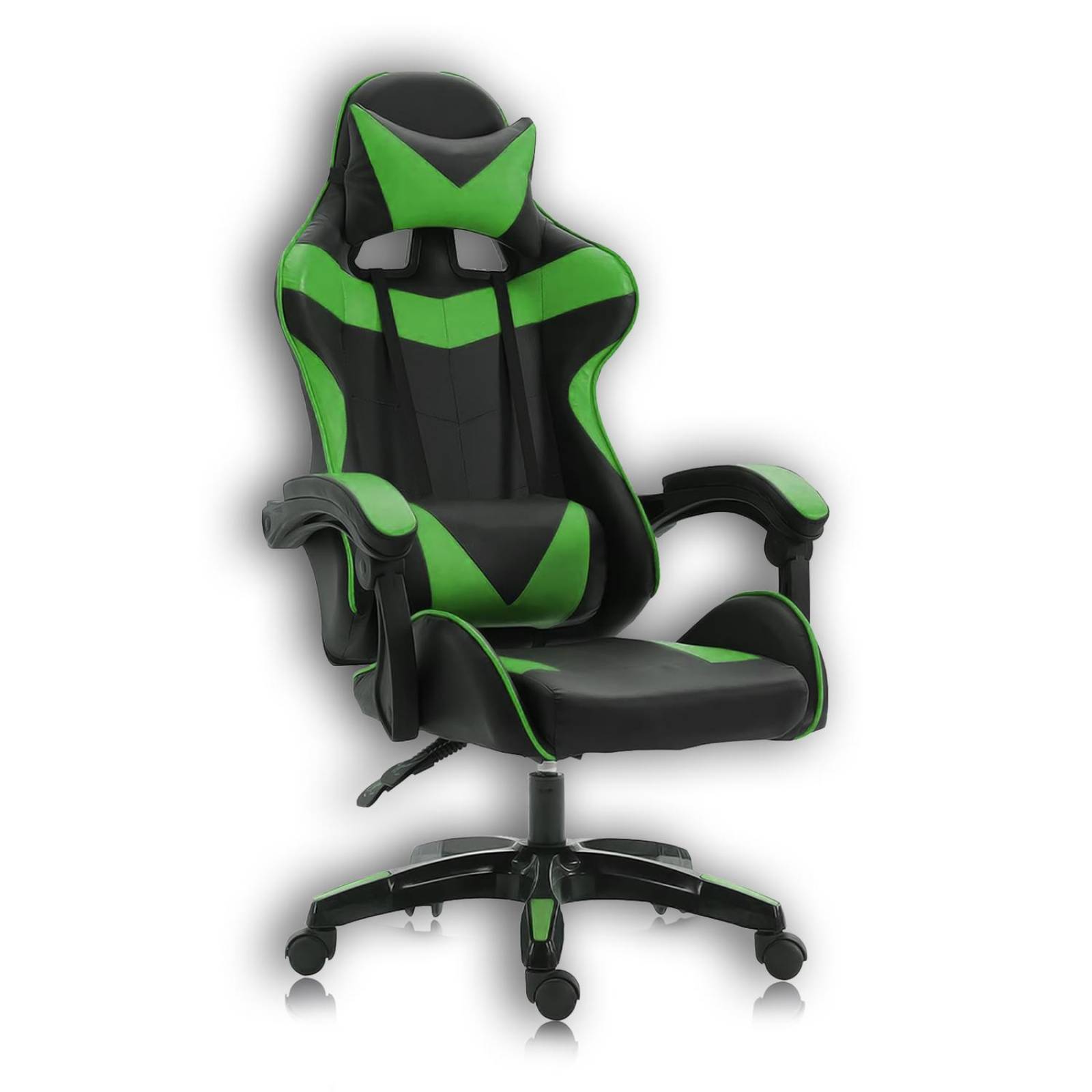 Silla de escritorio gamer ergonómica Reclinable MSI Comoda Homeoffice Verde