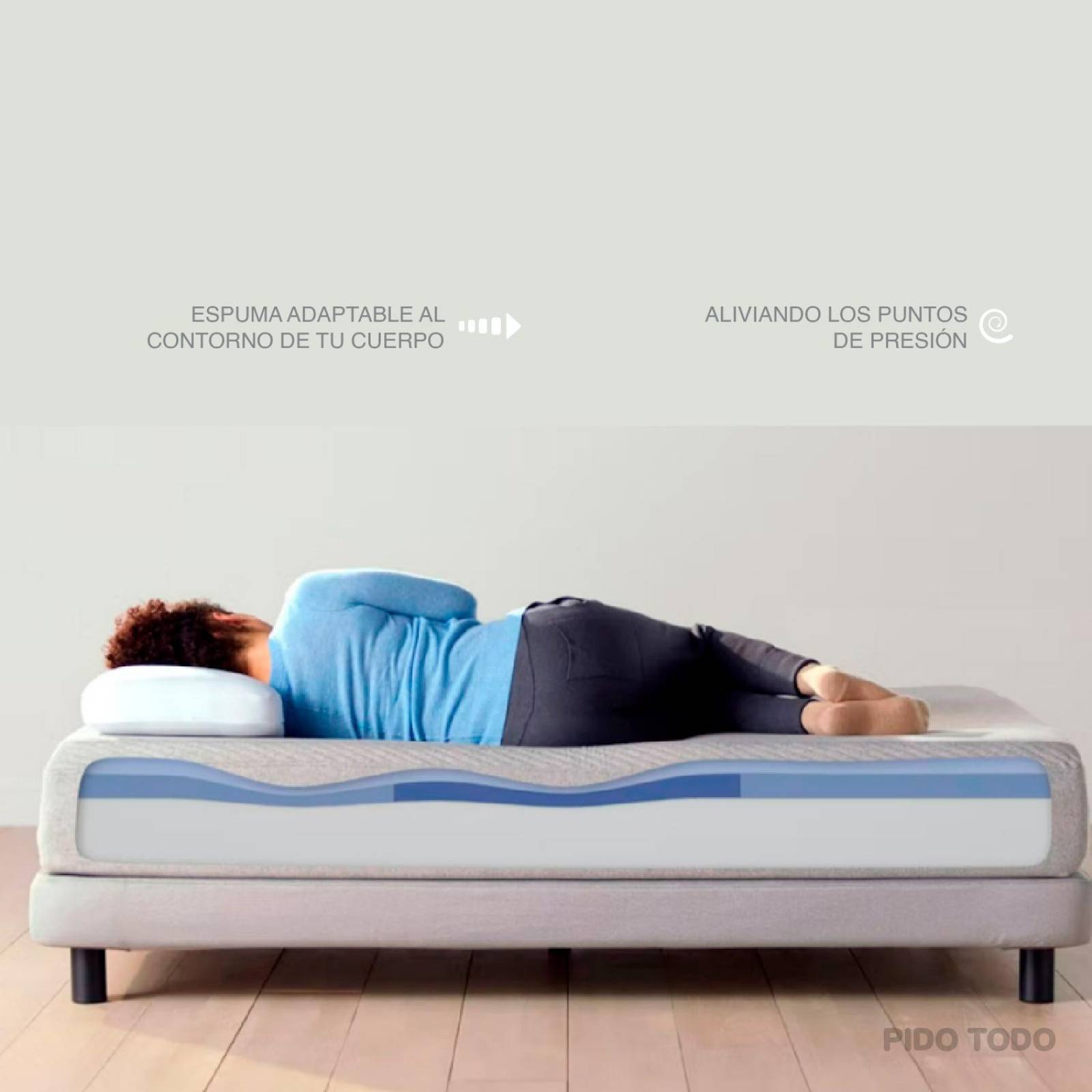 Colchón Zen Matrimonial 25cm 