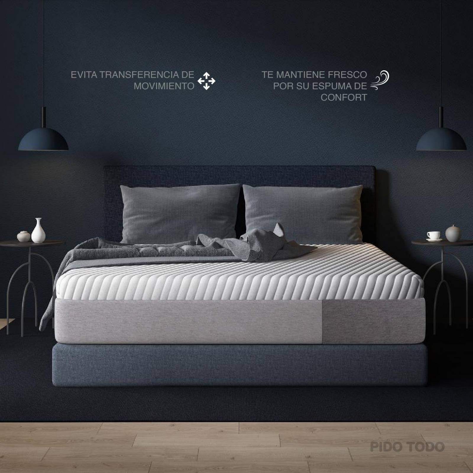 Colchón Zen Matrimonial 25cm 