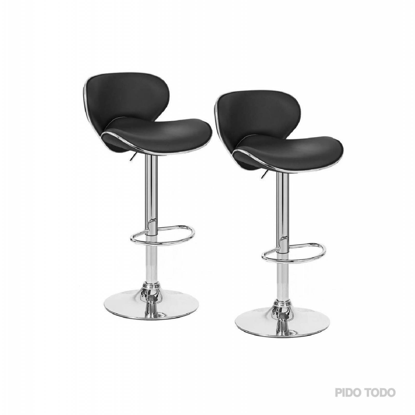 Set de 2 Silla alta con respaldo para comedor 
