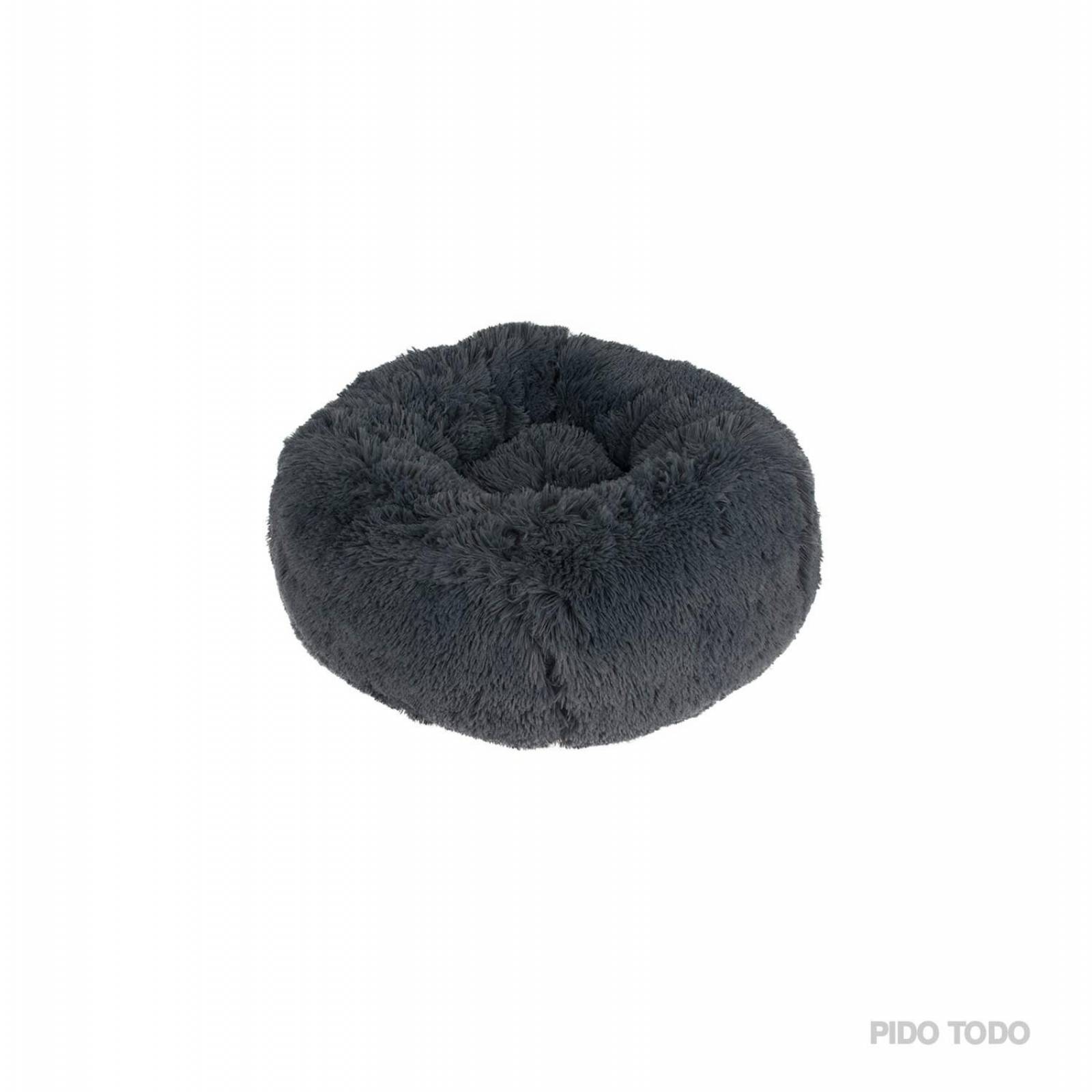 cama tipo puff para mascota 60 cm Gris