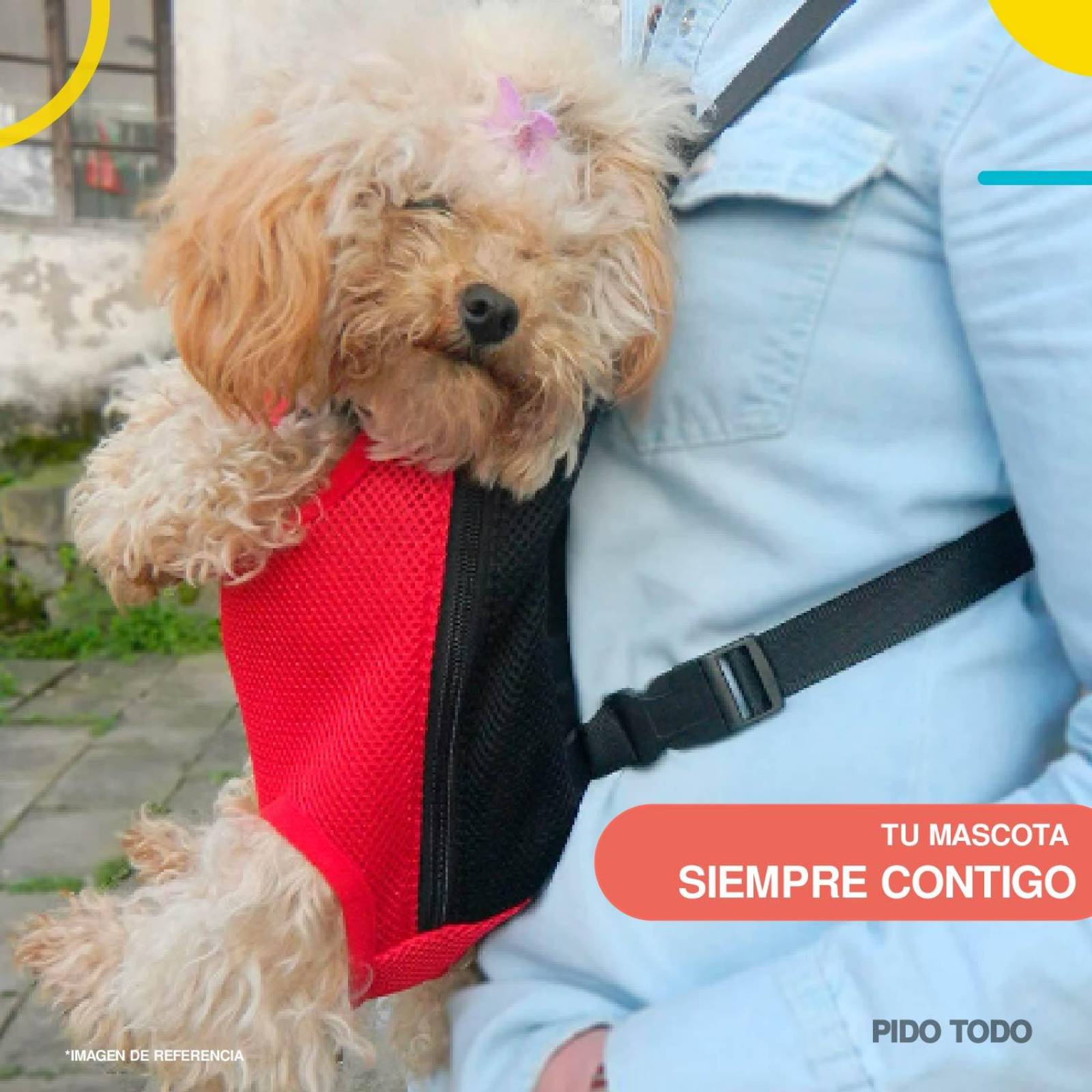 Cangurera para perro discount grande