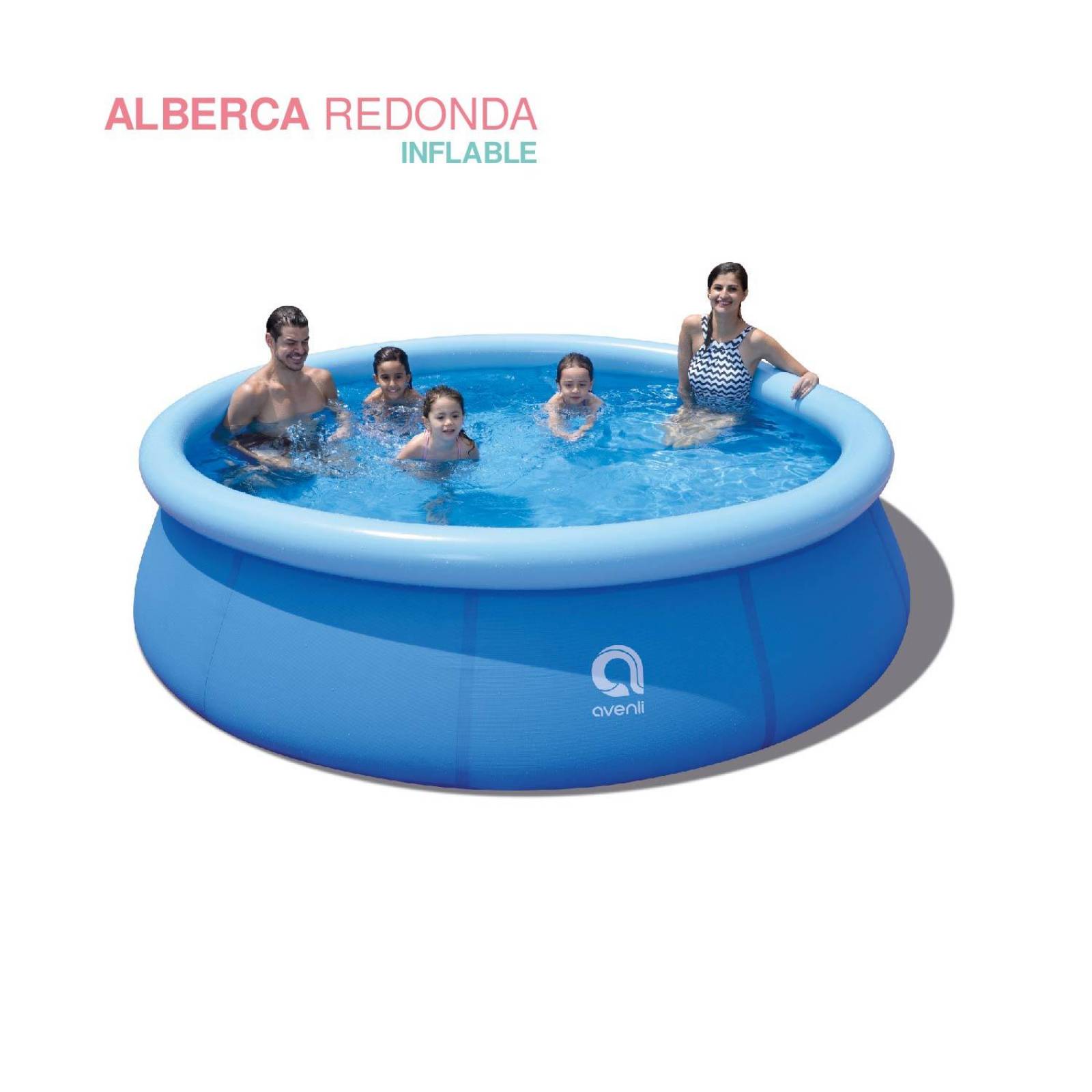 Alberca Psicina Circular 2.4 mts