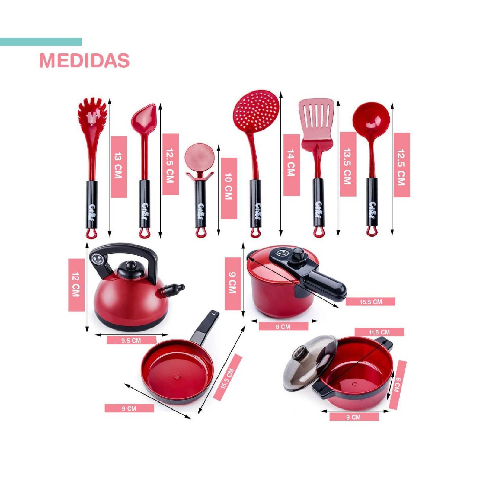 Bajilla Grande De cocina de Juguete