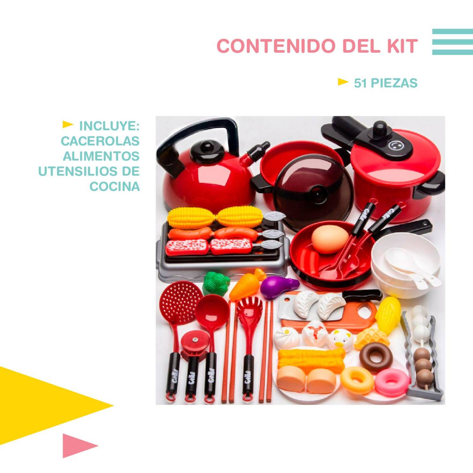 Bajilla Grande De cocina de Juguete