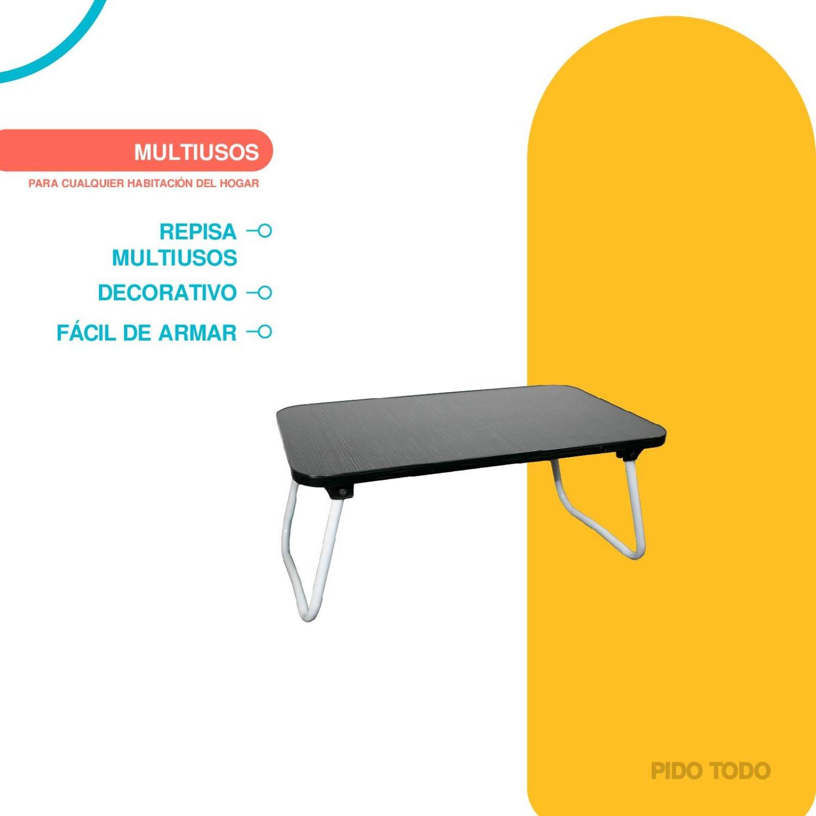 Moderna Repisa Multiusos Mueble para sala Elegante mesa auxiliar 47  pulgadas