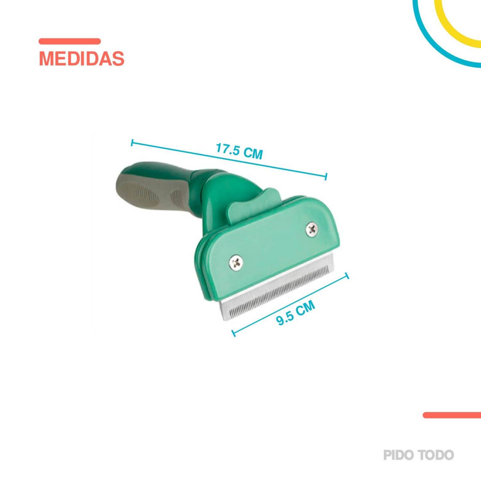 cepillo deslanador para mascota 