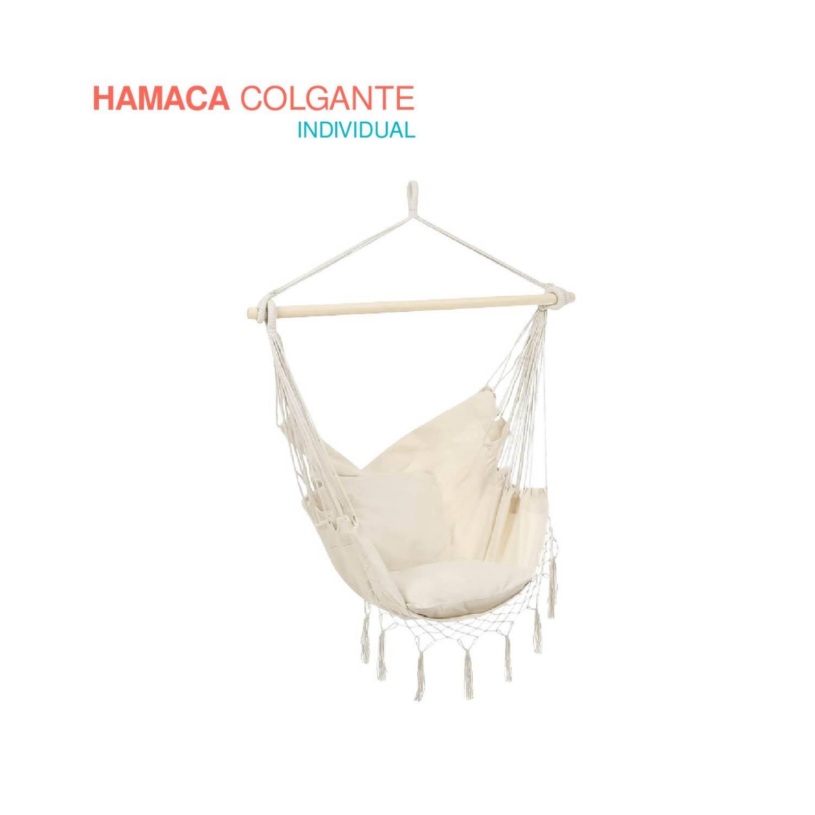 Hamaca colgante Blanco