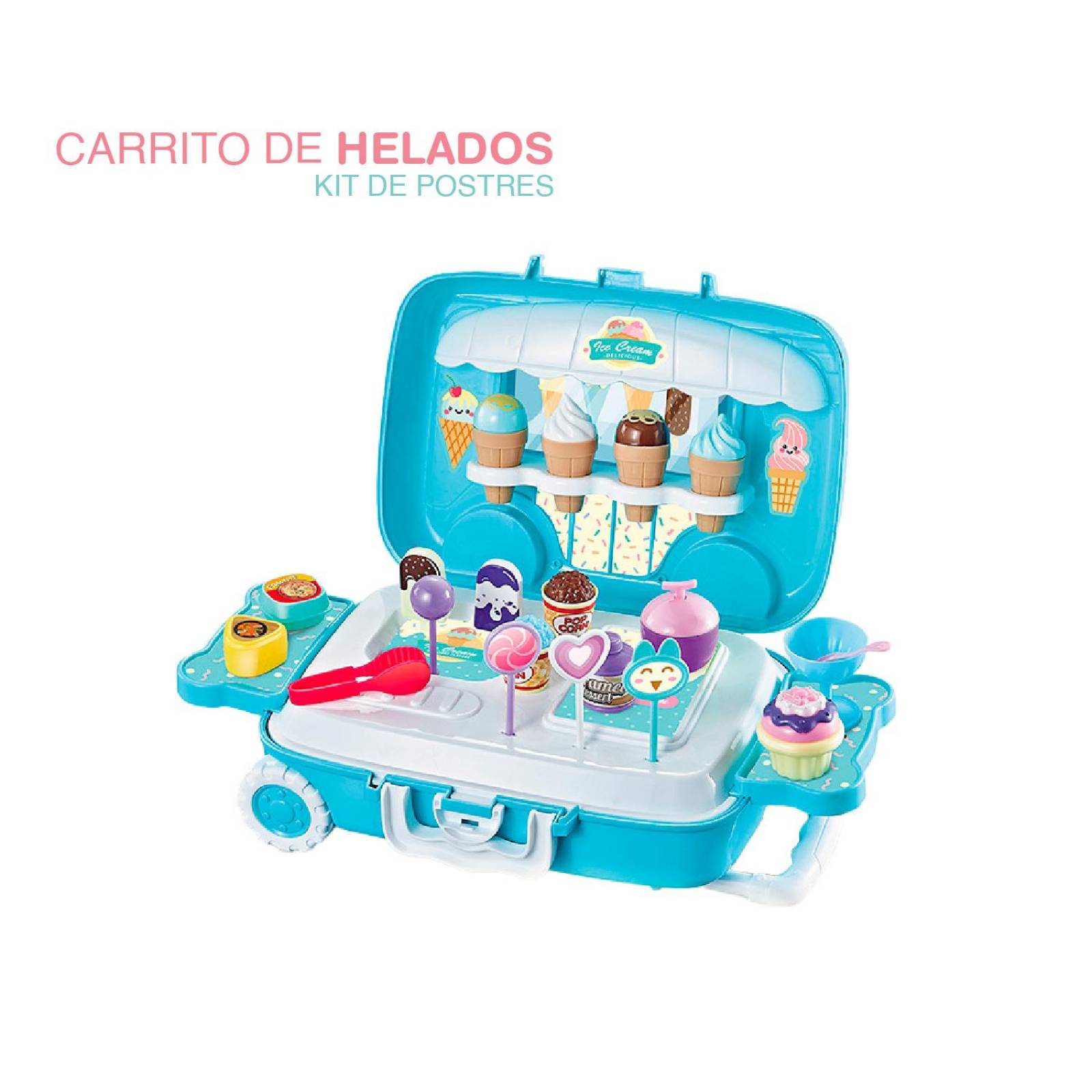 Set Estuche de juguete Haciendo Helados 