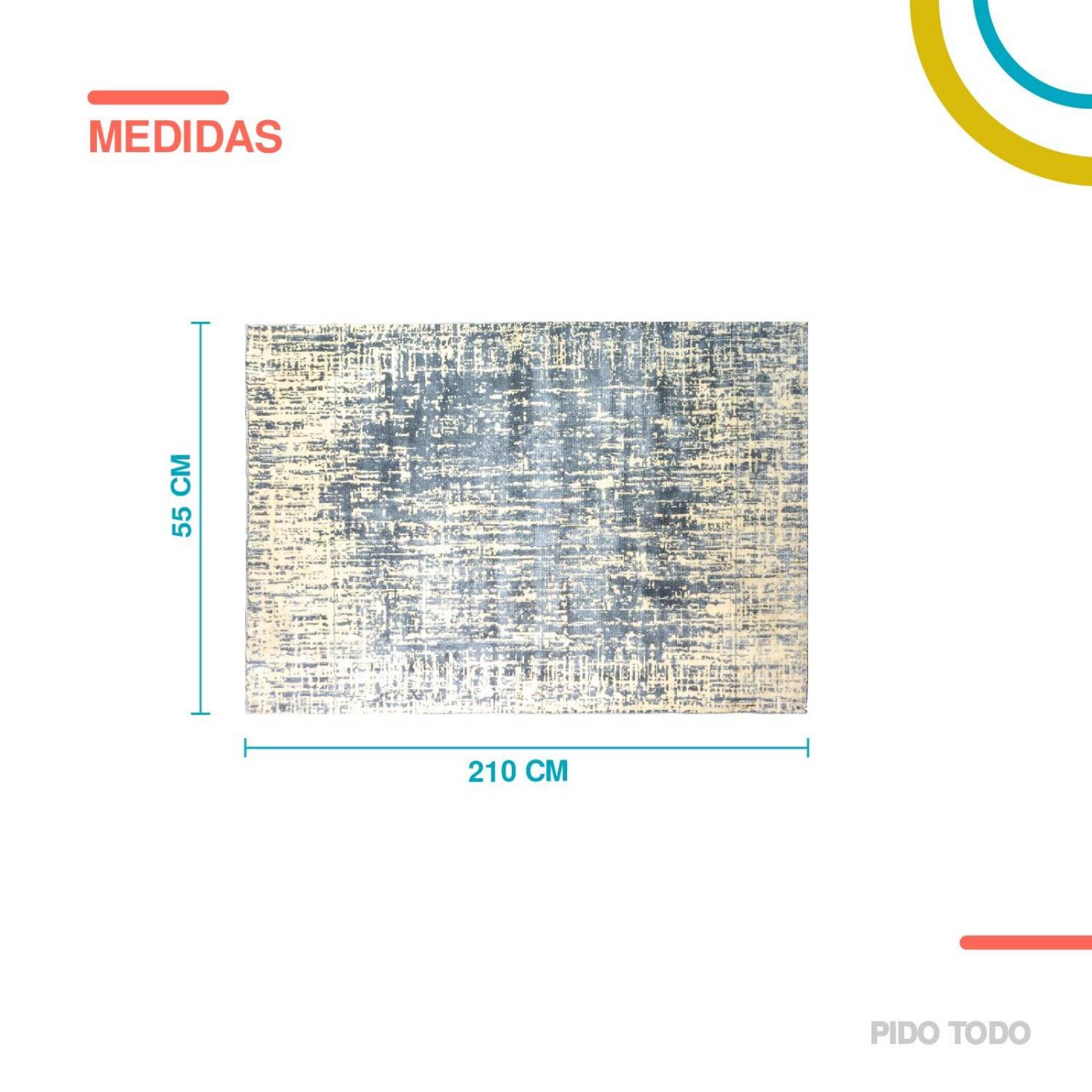 Tapete Moderno 0.91m x 0.61m Beige