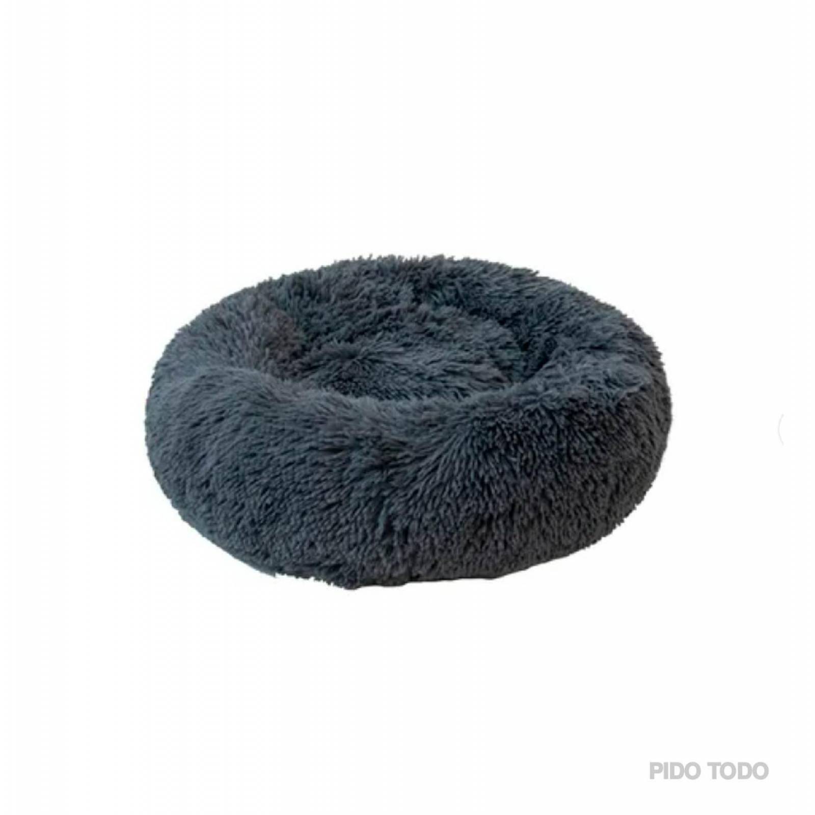 cama tipo puff para mascota 80cm Gris