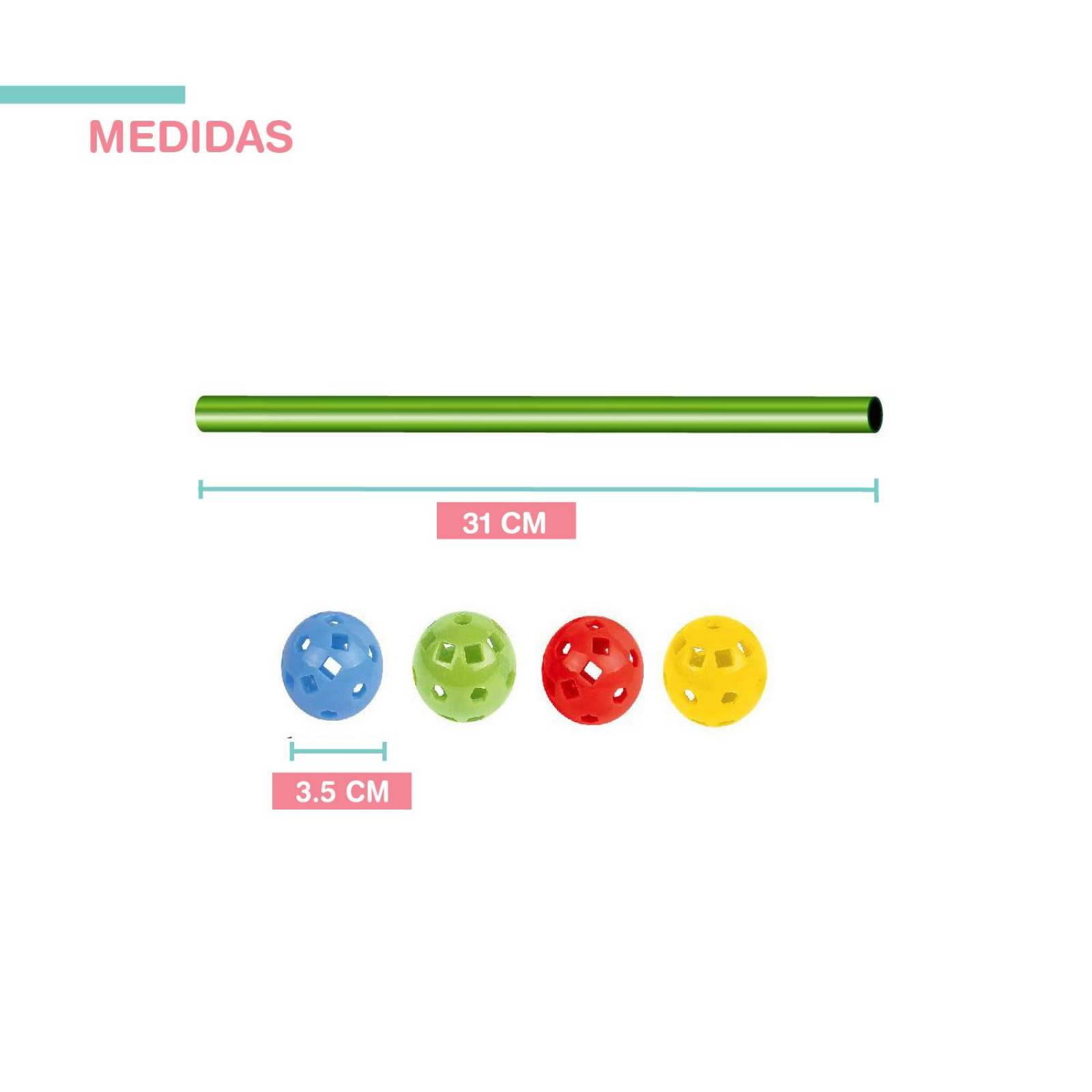 Estructura para Armar Tipo Fuerte set 88 piezas 