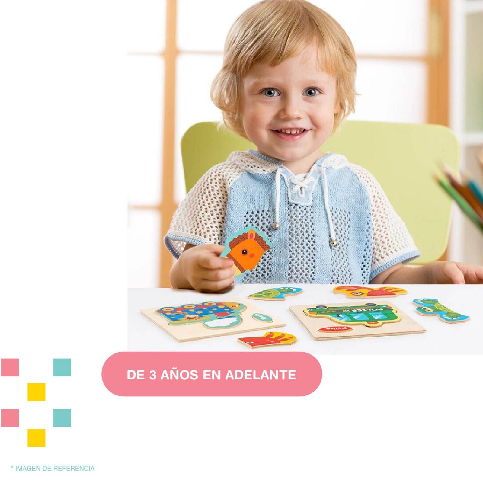 Rompecabezas de animales variados