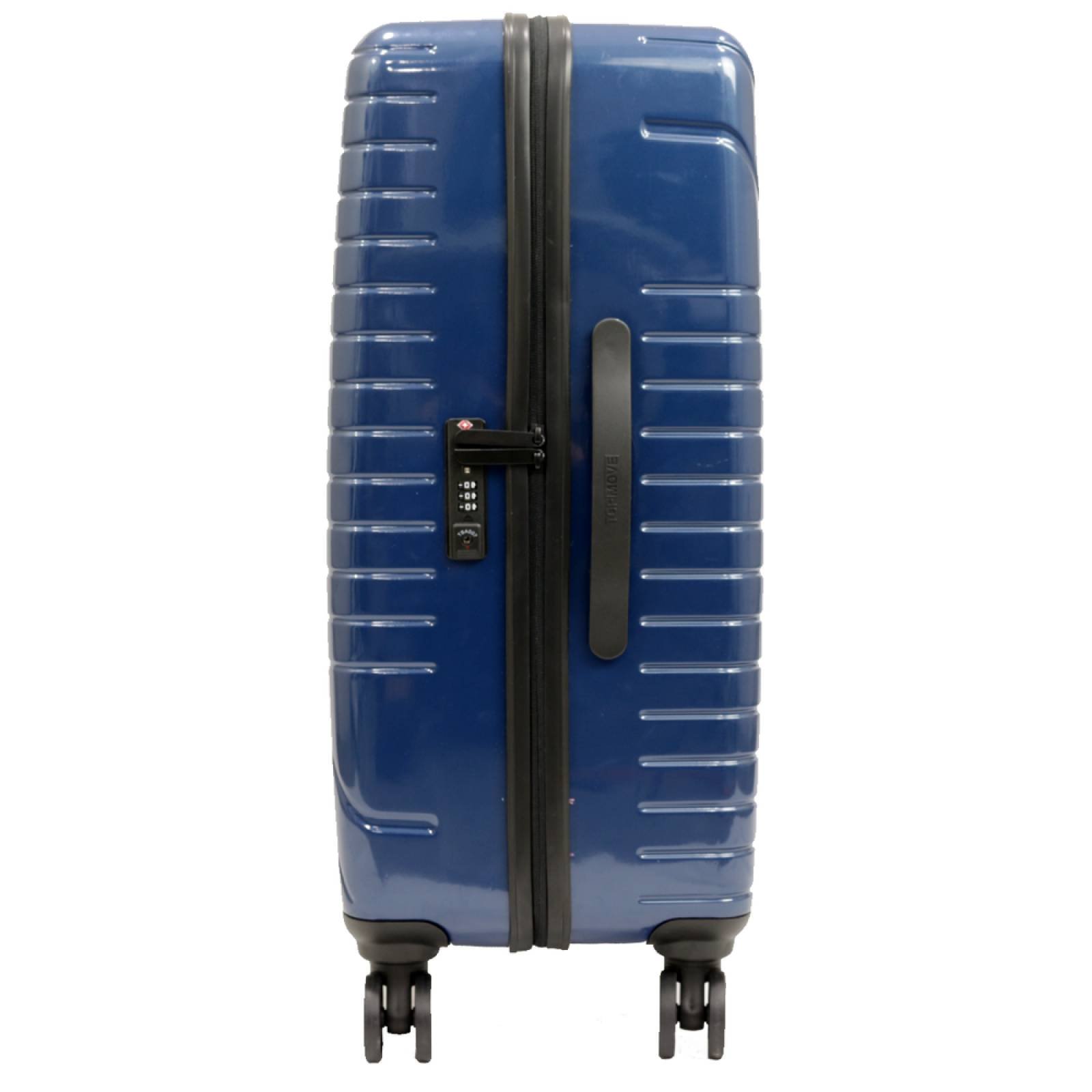 Set de 2 maletas de policarbonato 8 ruedas marca TOPmove 