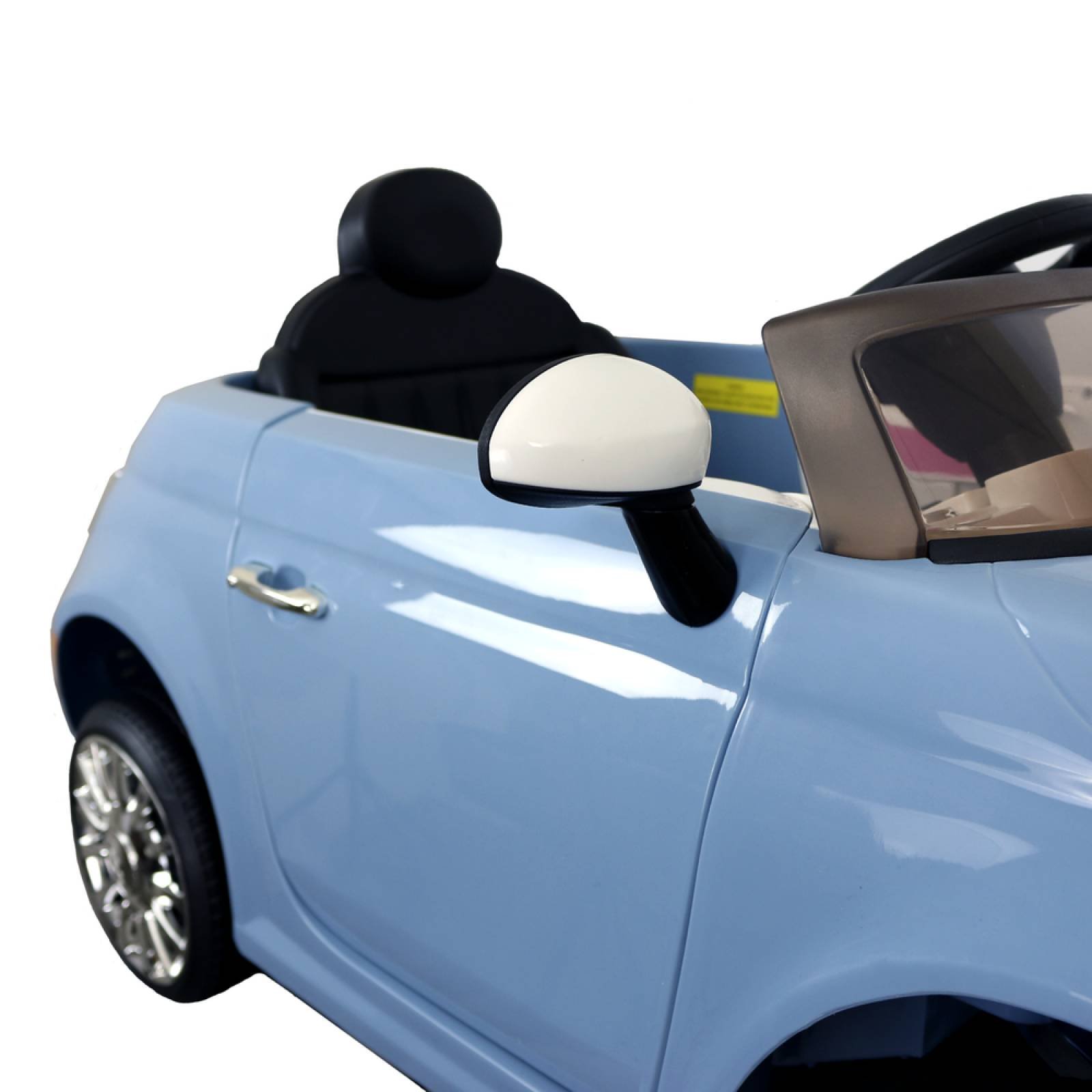 Carro Montable Eléctrico Para Niños Fiat 500 
