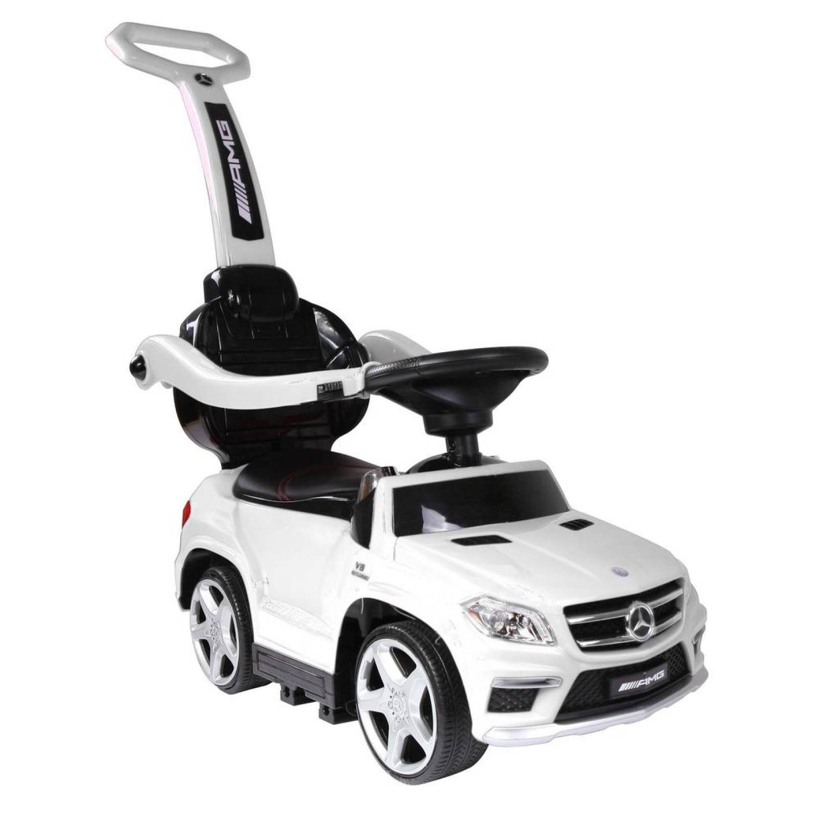 Carro Montable Eléctrico Push Car Para Niños Mp3 Mercedes