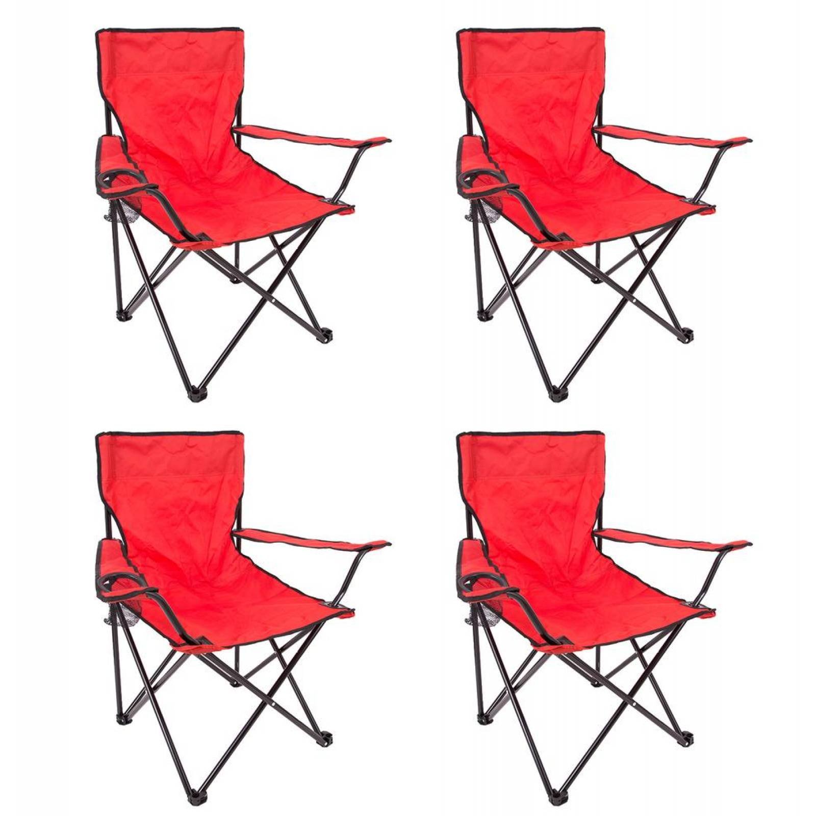 Set de 4 sillas plegables básicas FSSP01 