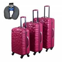 Set De 3 Maletas Rigidas 4 Ruedas Pianeta Mrad