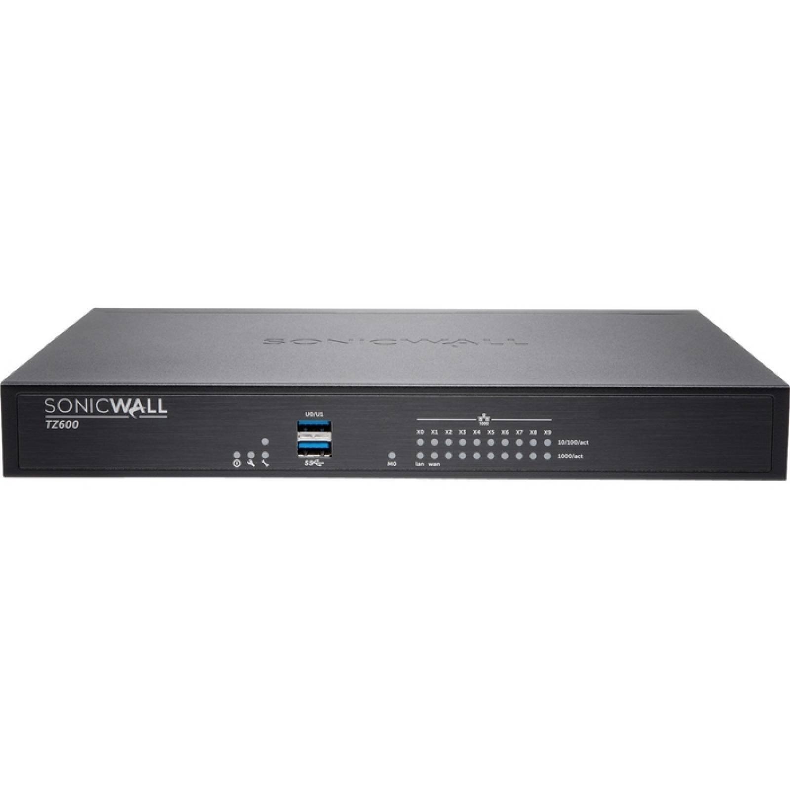 Dispositivo de seguridad de red  firewall SonicWall TZ600