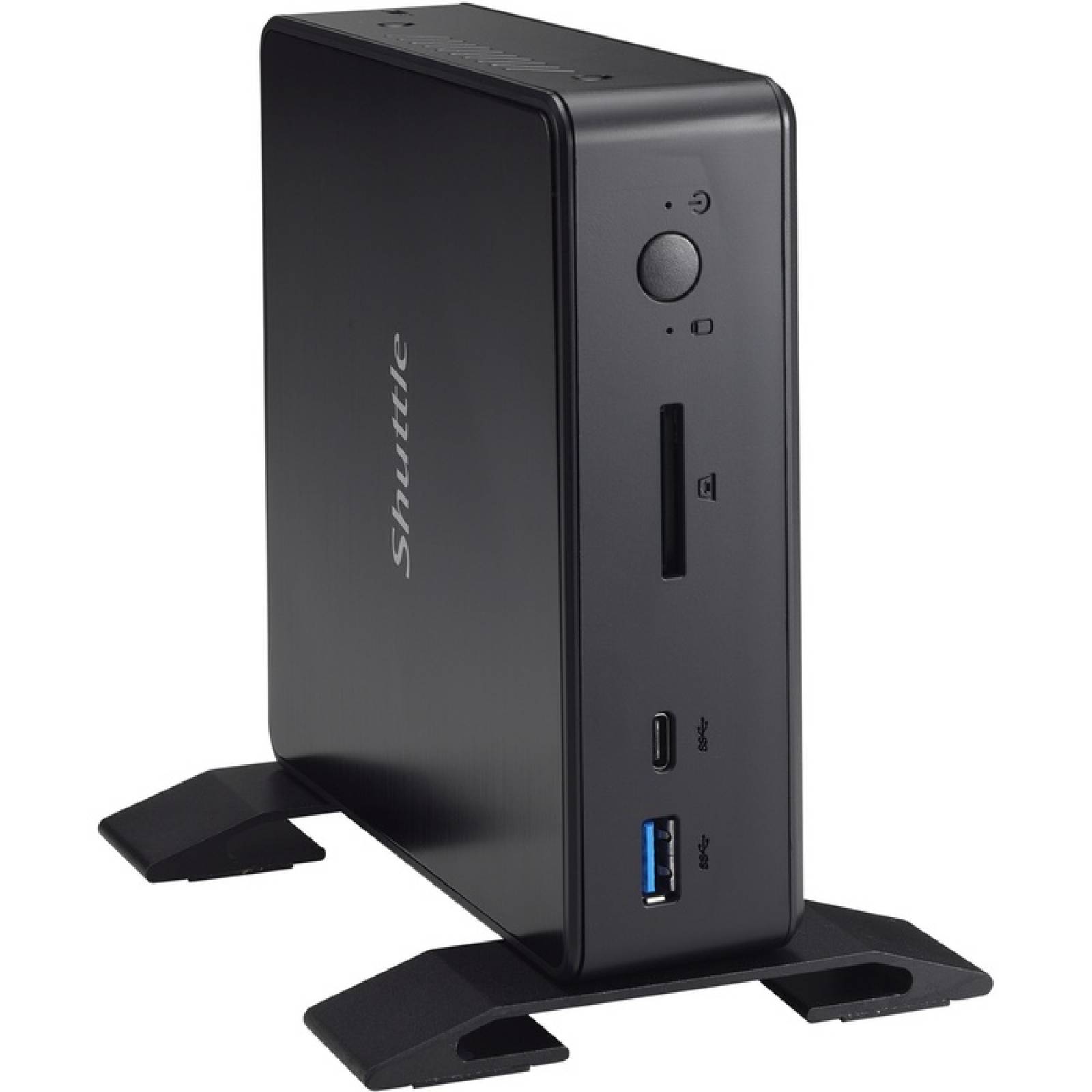 Computadora de escritorio Shuttle XPC nano NC03U Intel Celeron 3865U DDR4 SDRAM de 180 GHz Mini PC Negro