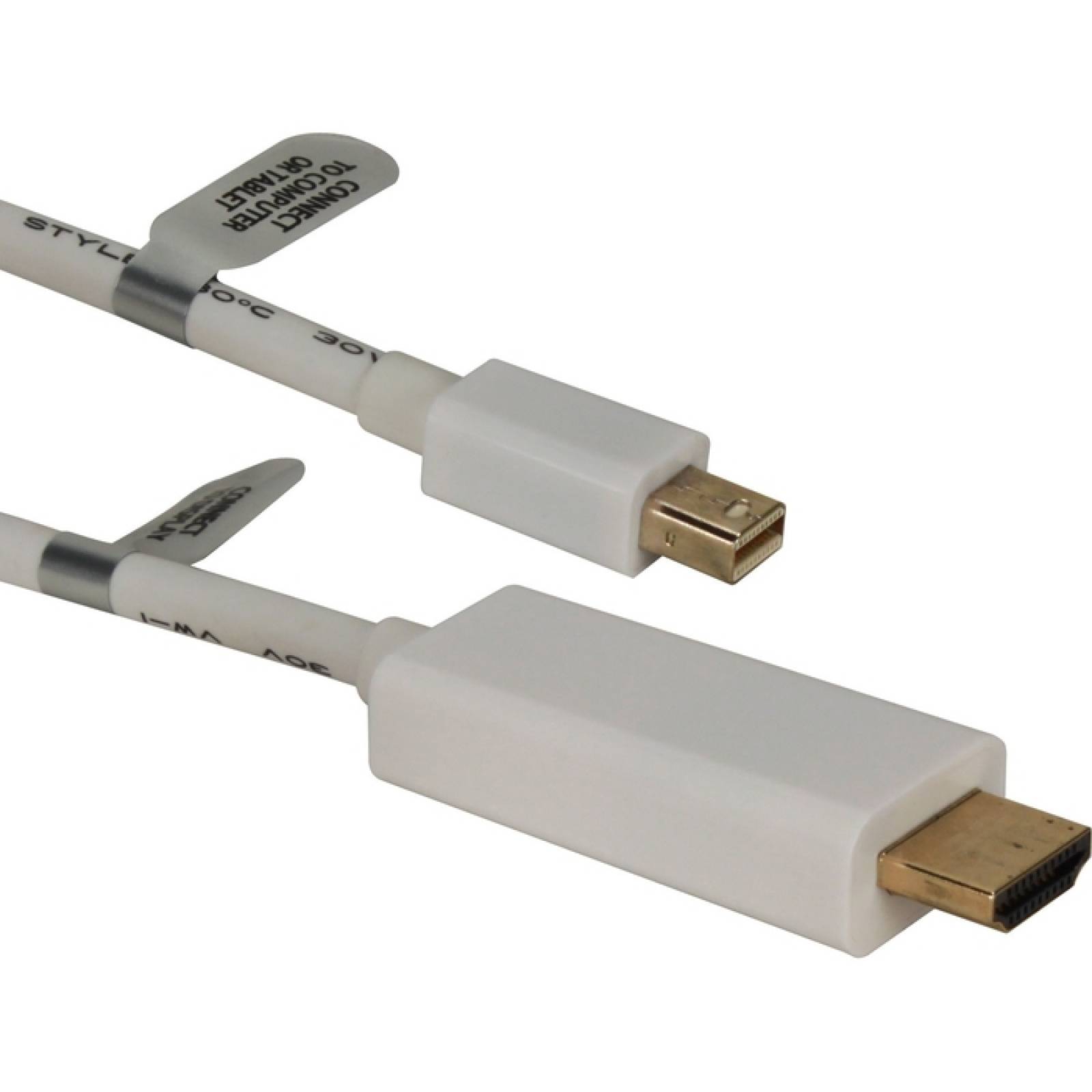 QVS 15 pies Mini DisplayPort  Thunderbolt a HDMI Cable de video digital