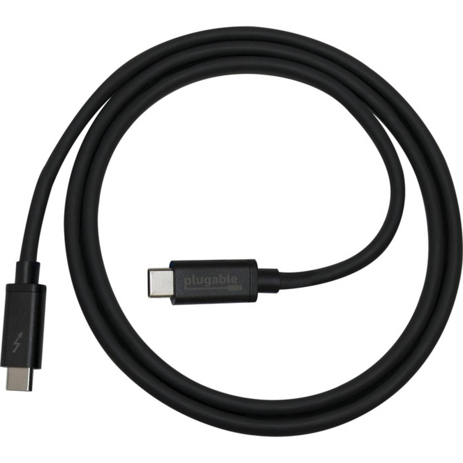 Cable USBC enchufable Thunderbolt 3 de 20 Gbps (33 pies  1 m)