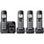 Telfono inalmbrico Panasonic Link2Cell KXTGD564M DECT 60 a 193 GHz  Negro metlico