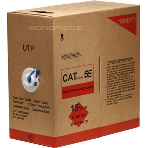 Monoprice cat Cable de red UTP 5e