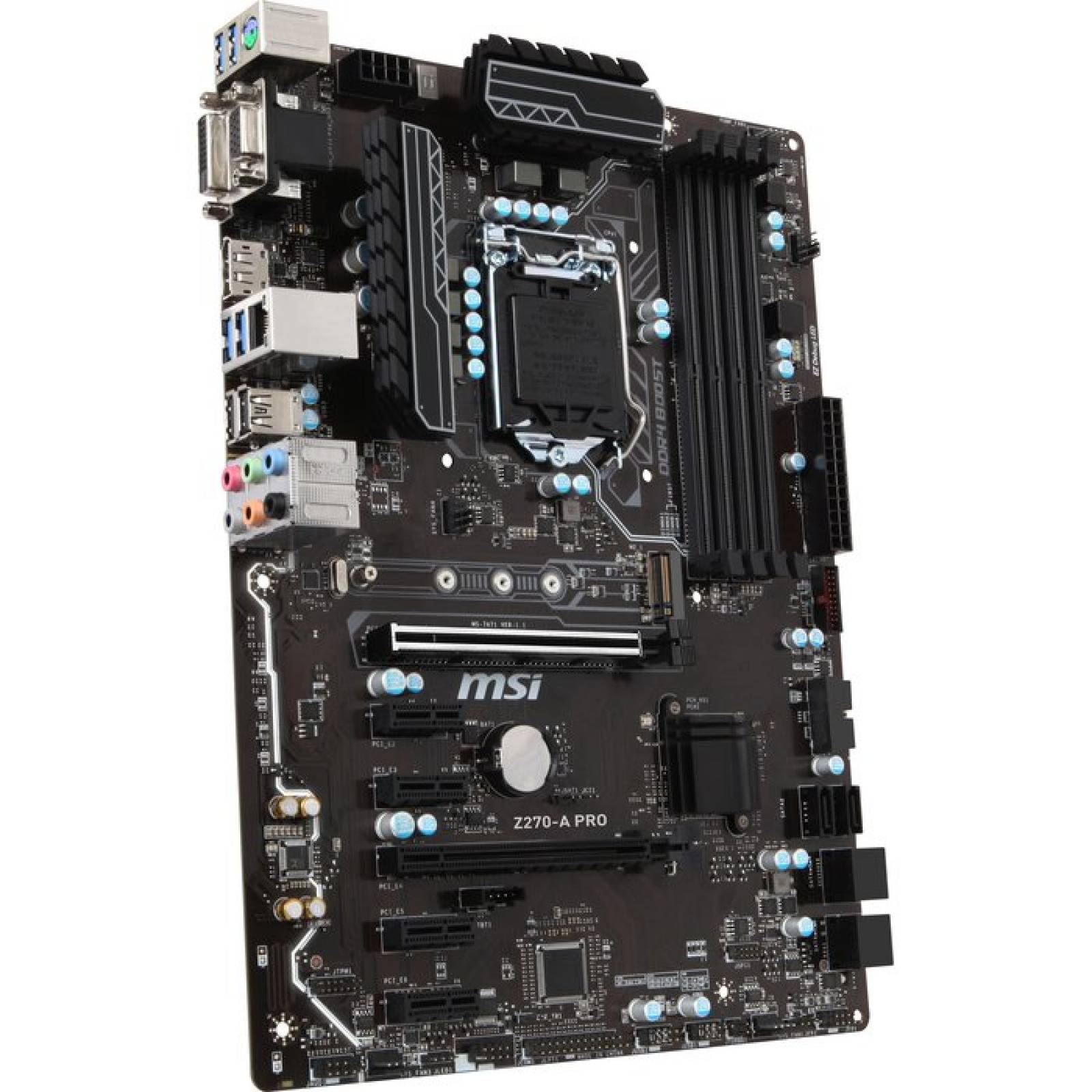 Placa madre de escritorio MSI Z270A PRO  Chipset Intel  Socket H4 LGA1151