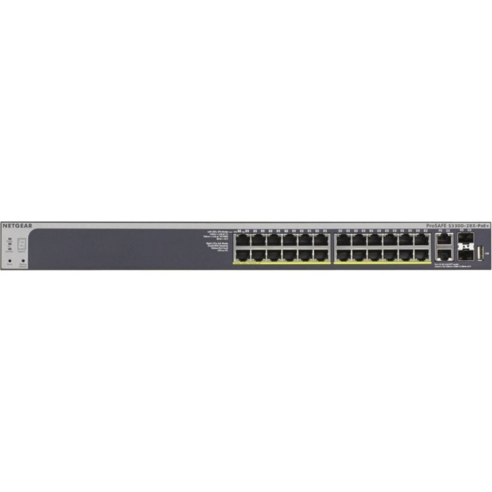 Netgear 28 PoE Puerto Gigabit Apilable Smart Switch