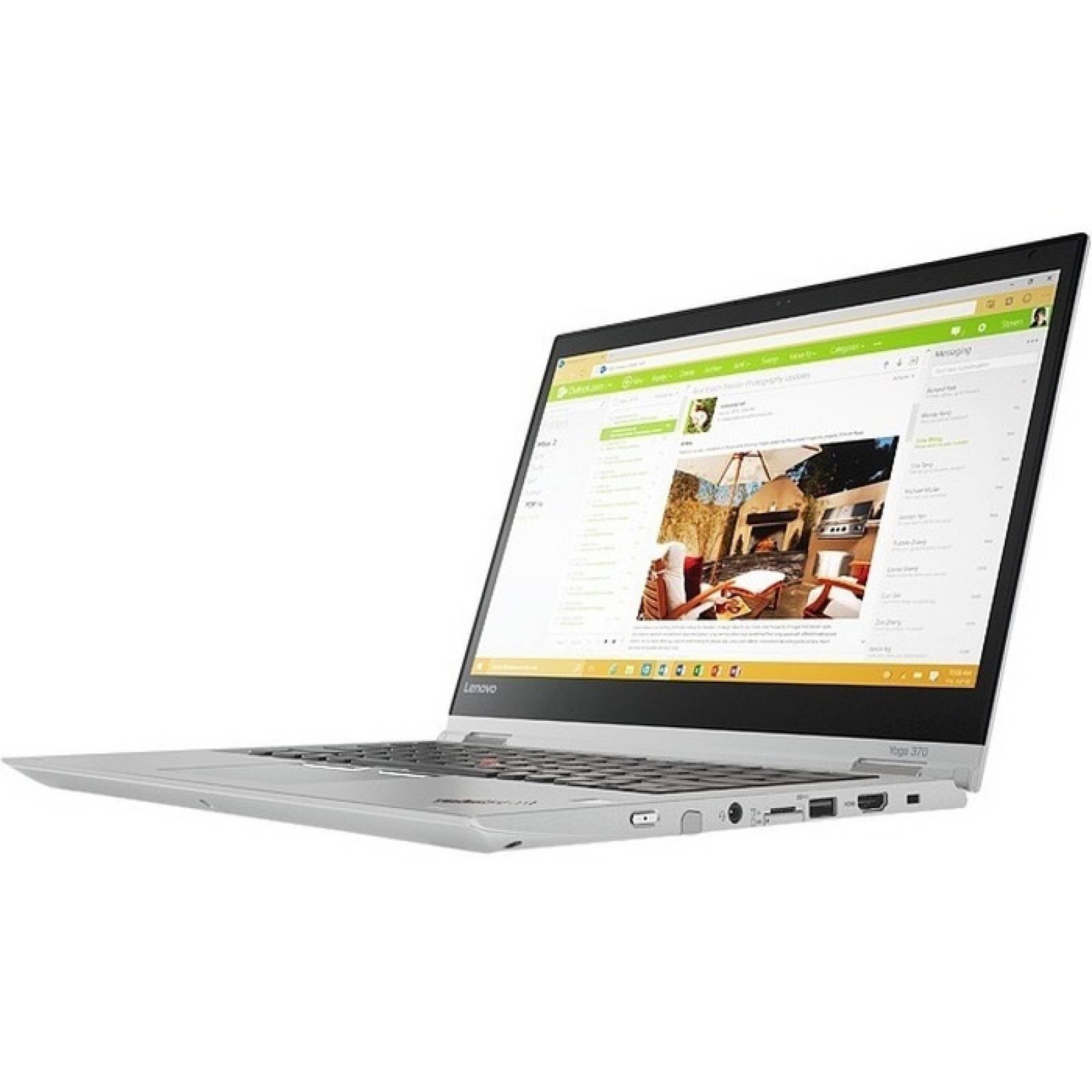 Lenovo ThinkPad Yoga 370 20JH0023US 133 quotPantalla tctil LCD 2 en 1 Notebook  Intel Core i5 (7ma generacin) i57