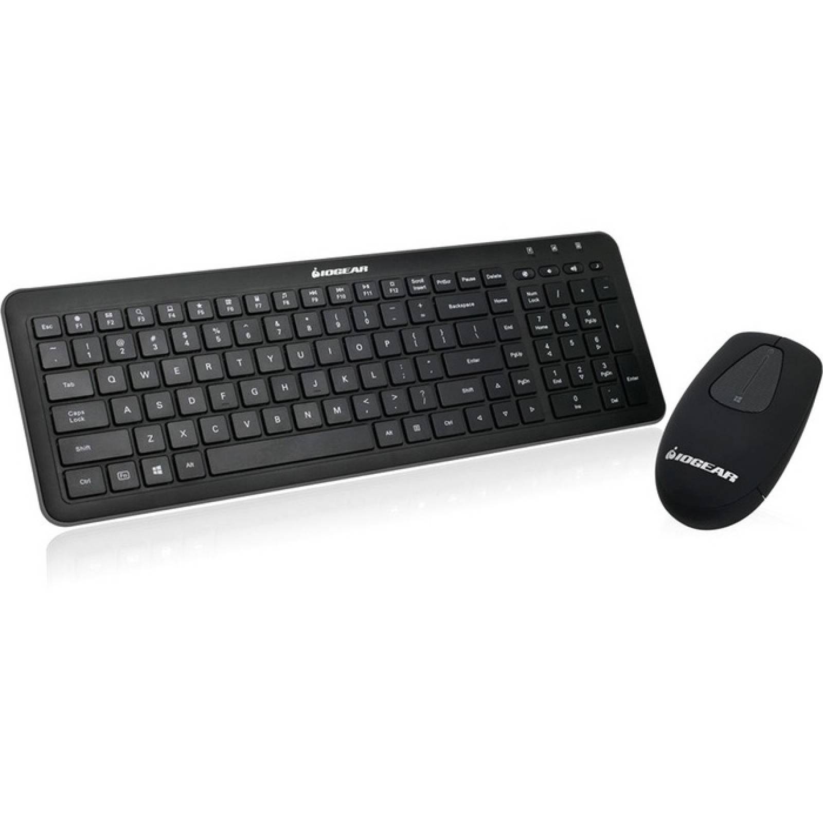 IOGEAR Tacturus RF Desktop  Combo de teclado inalmbrico y ratn tctil