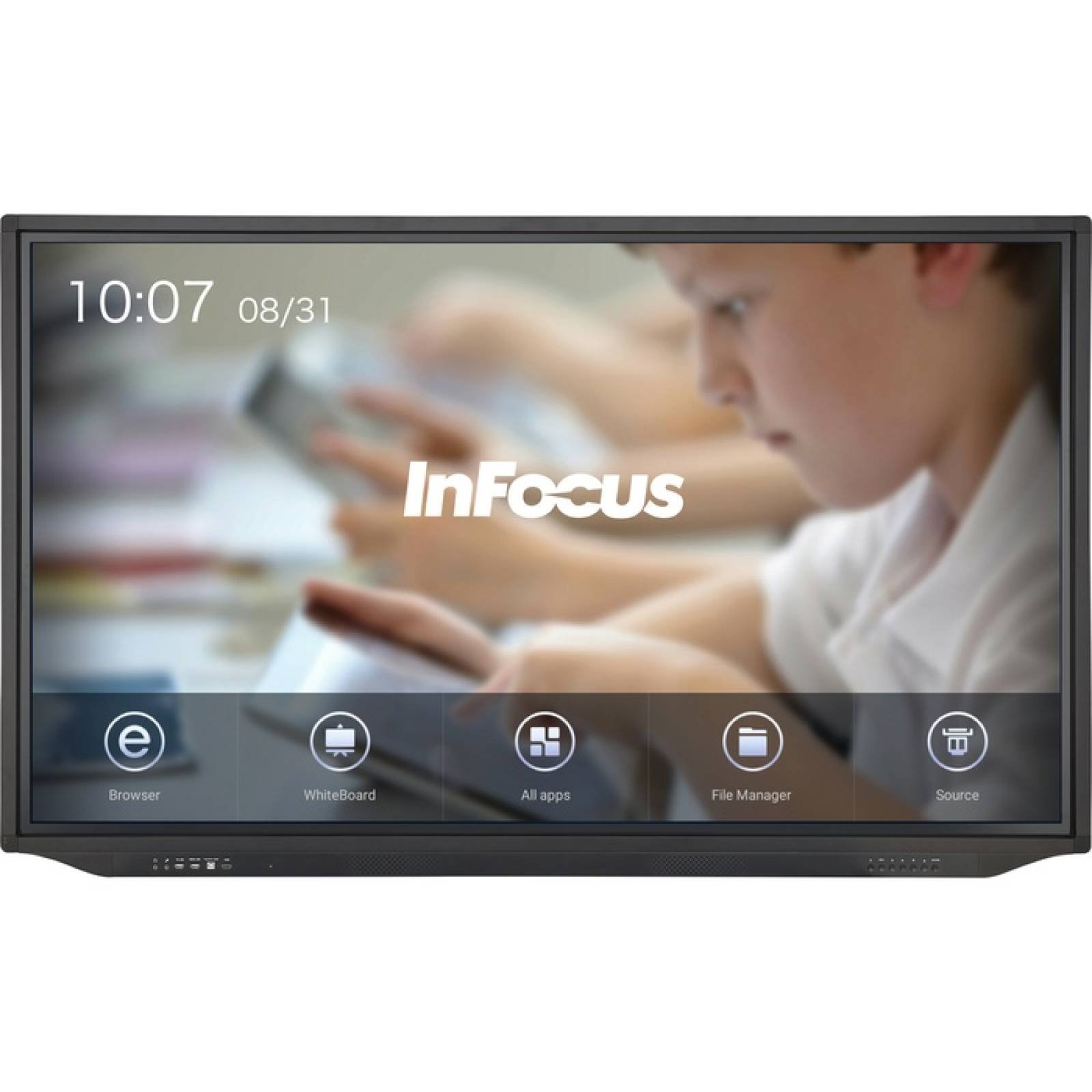 InFocus JTouch INF7530eAG Monitor de pantalla tctil LCD de 75 quot 16 9  8 ms