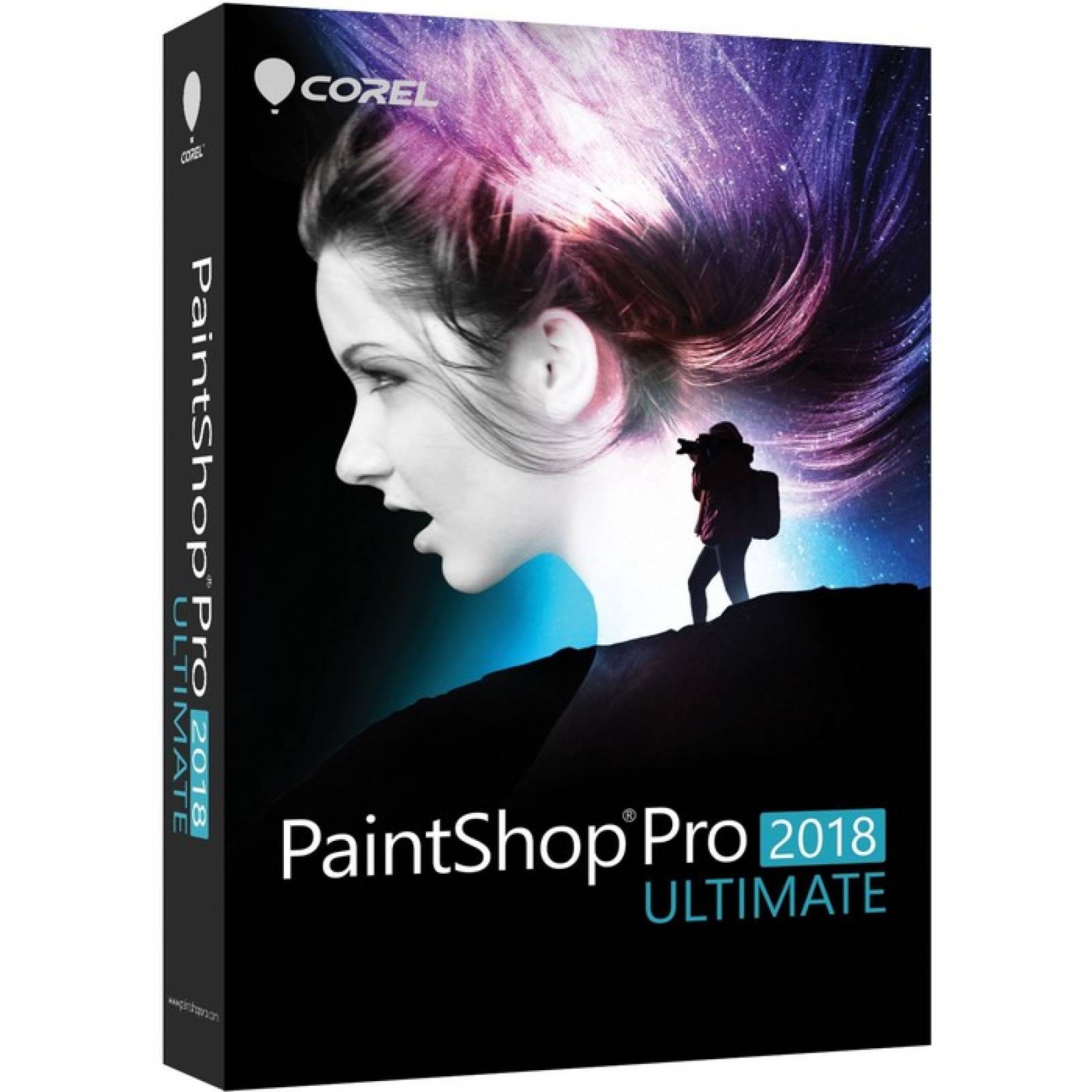 Corel PaintShop Pro 2018 Ultimate  Paquete de cajas  1 usuario
