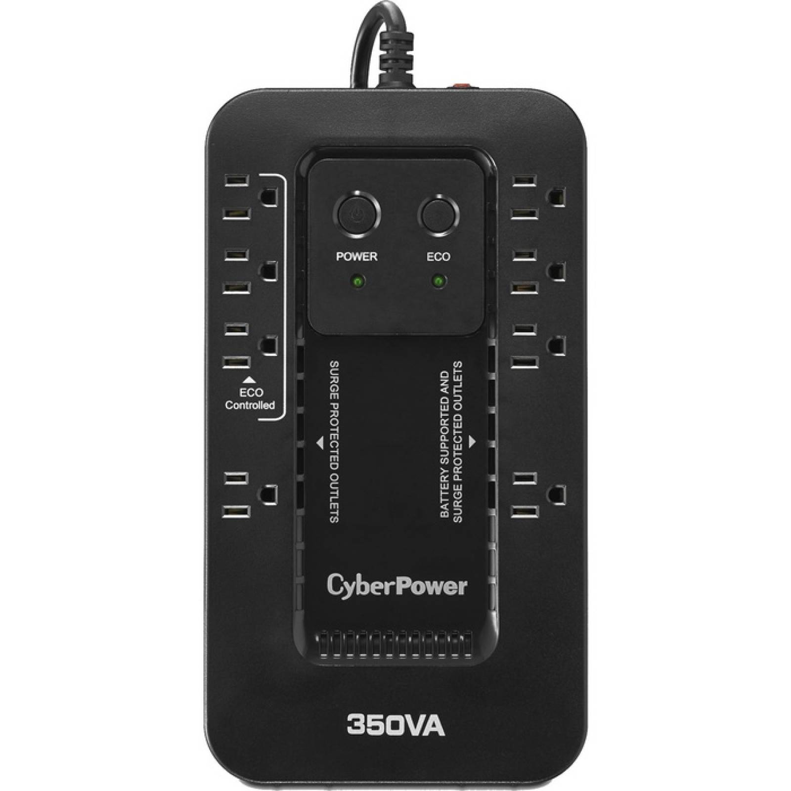 CyberPower EC350G UPS ecolgico de escritorio ecolgico de 350VA  255W ecolgico