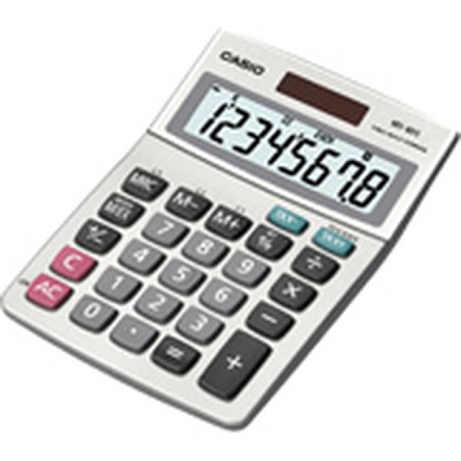 Calculadora bsica de escritorio Casio MS80SSIH